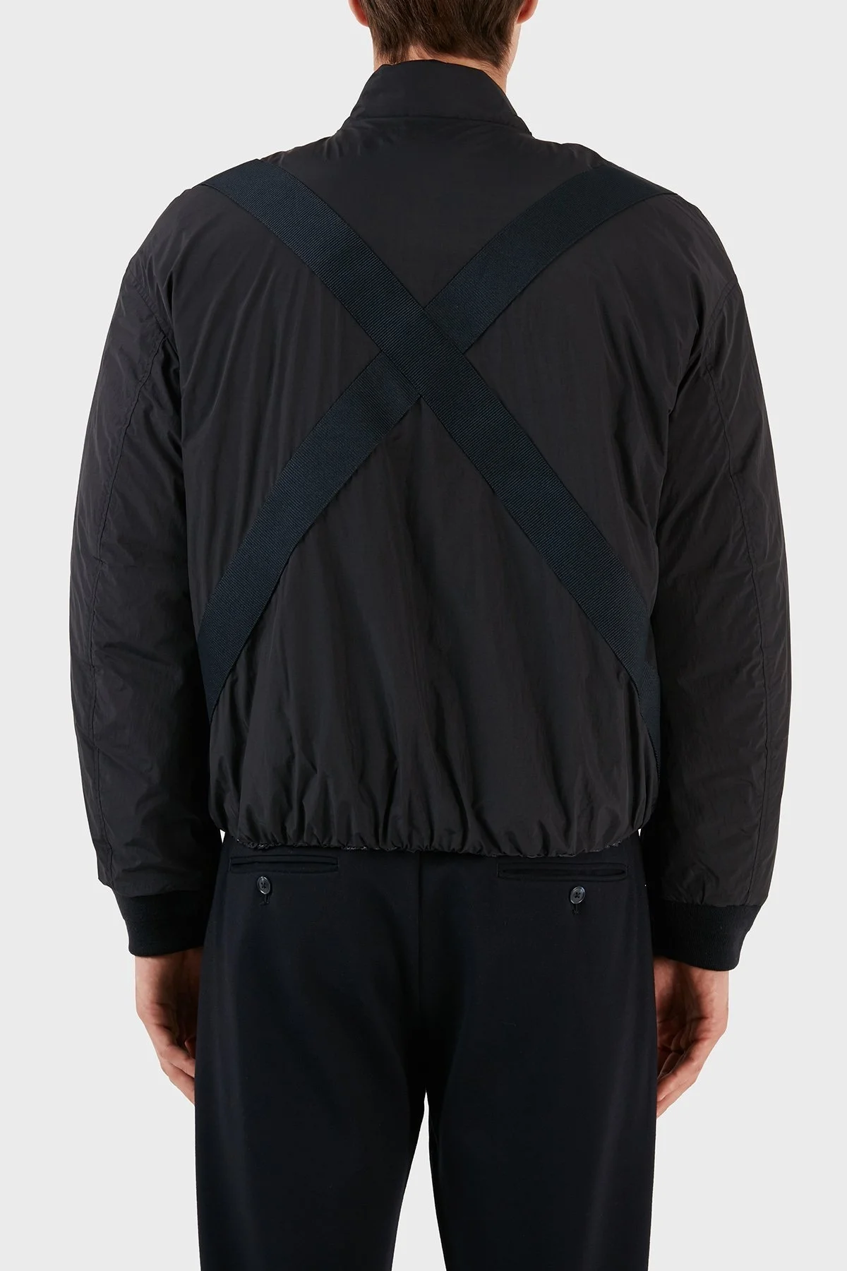 Emporio Armani Çift Taraflı Kuş Tüyü Dolgulu Regular Fit Şişme Erkek Mont 6R1B84 1NHMZ 0920 LACİVERT - 3