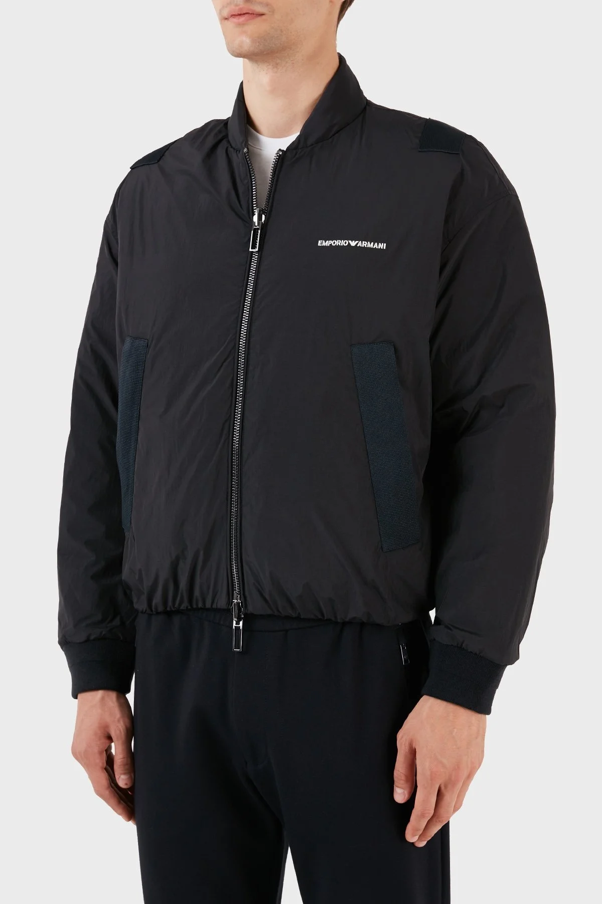 Emporio Armani Çift Taraflı Kuş Tüyü Dolgulu Regular Fit Şişme Erkek Mont 6R1B84 1NHMZ 0920 LACİVERT - 6