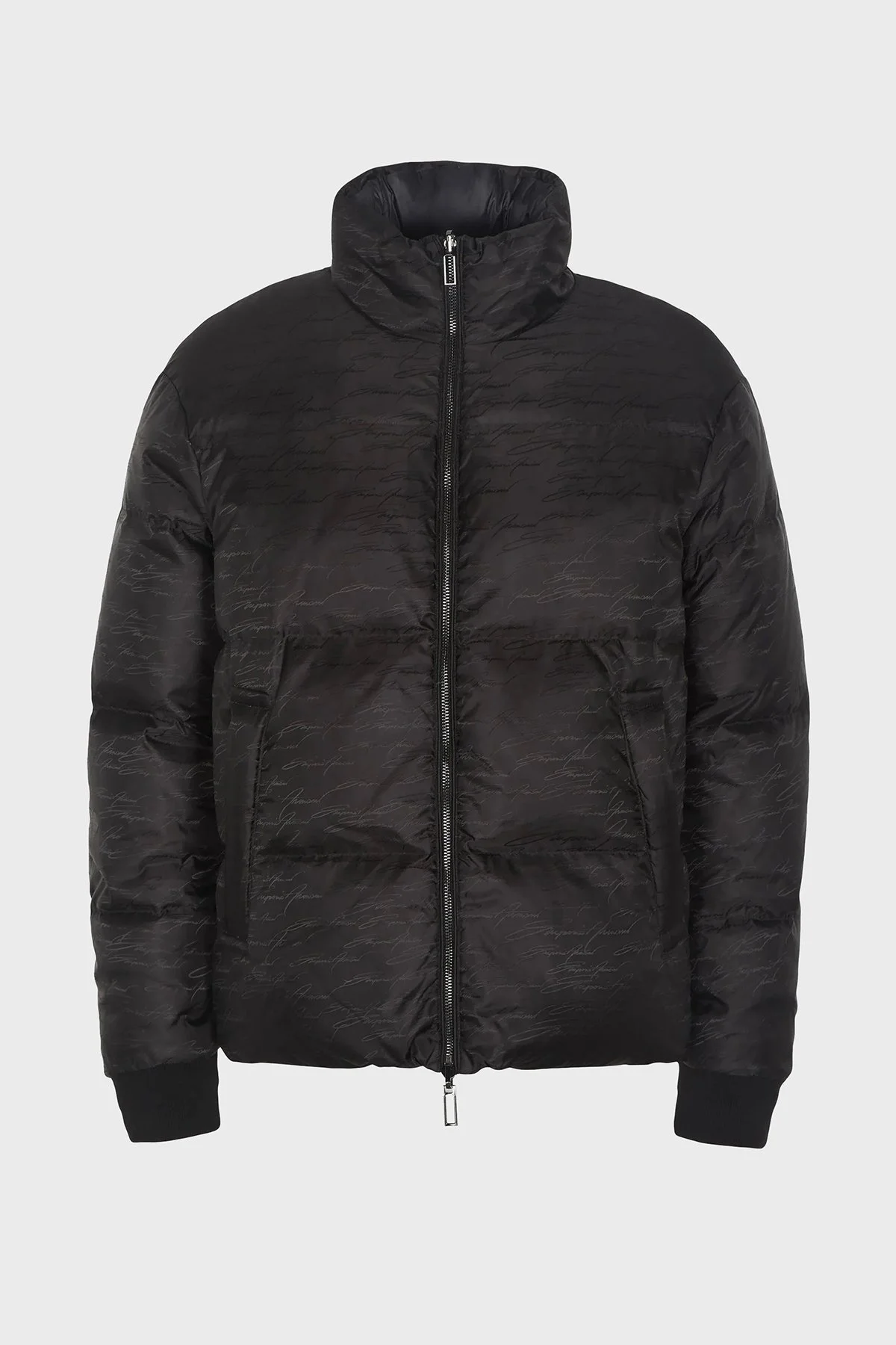 Emporio Armani Çift Taraflı Su ve Rüzgar Geçirmez Dik Yaka Regular Fit Erkek Mont 6R1B65 1NVSZ F091 SİYAH - 7