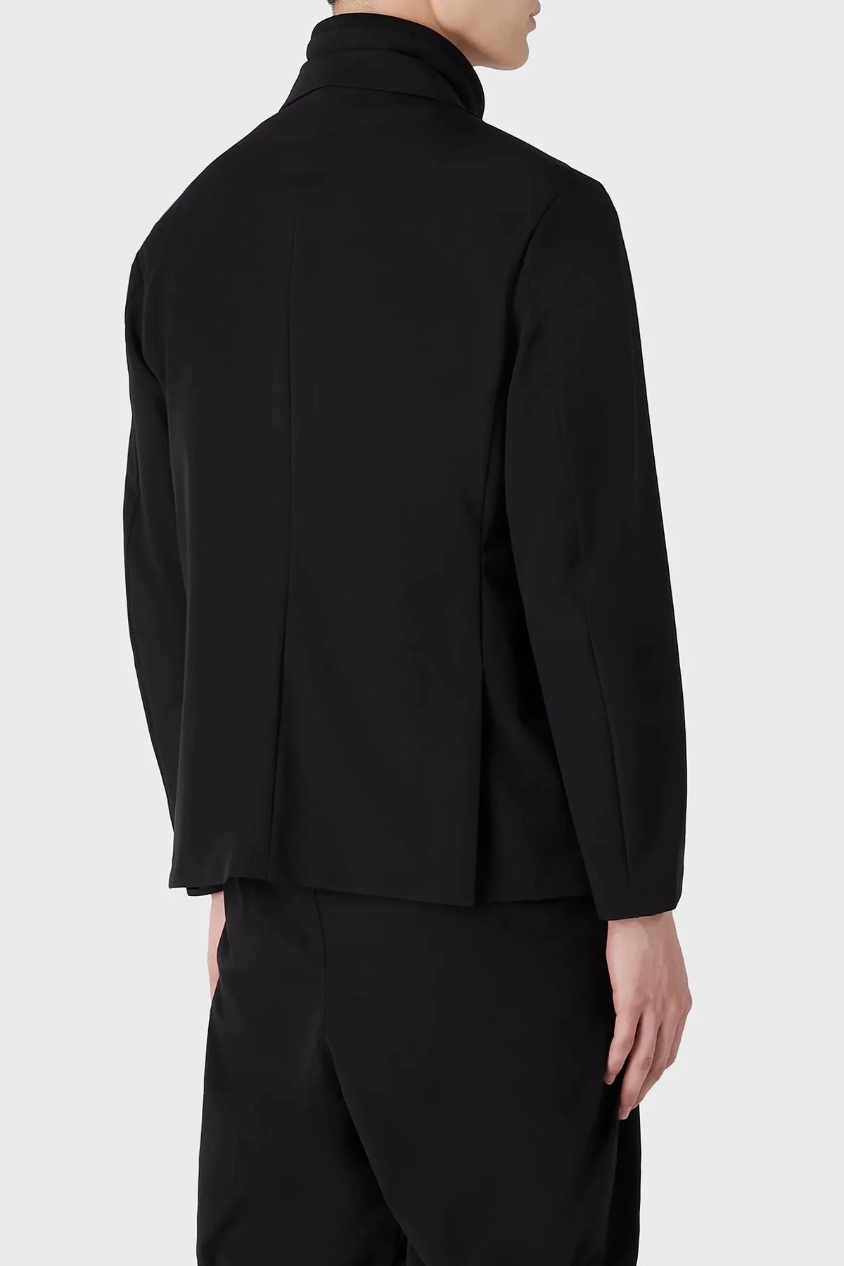 Emporio Armani Çıkarılabilir İç Katmanlı Regular Fit Erkek Ceket 3R1GL8 1NNIZ 0999 SİYAH - 2