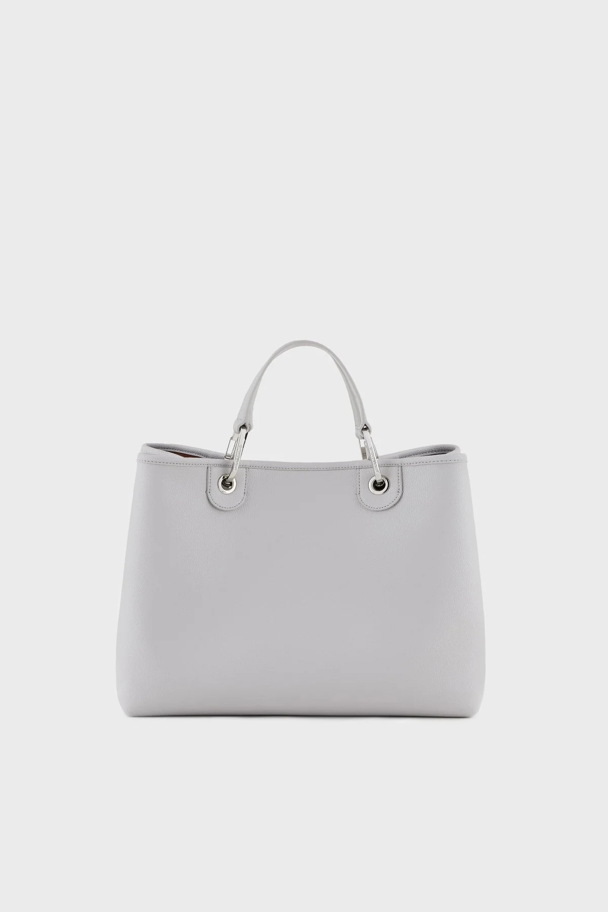 Emporio Armani Çıkarılabilir Logolu Omuz Askılı Bayan Çanta EW000360 AF12036 M8118 GRİ - 2