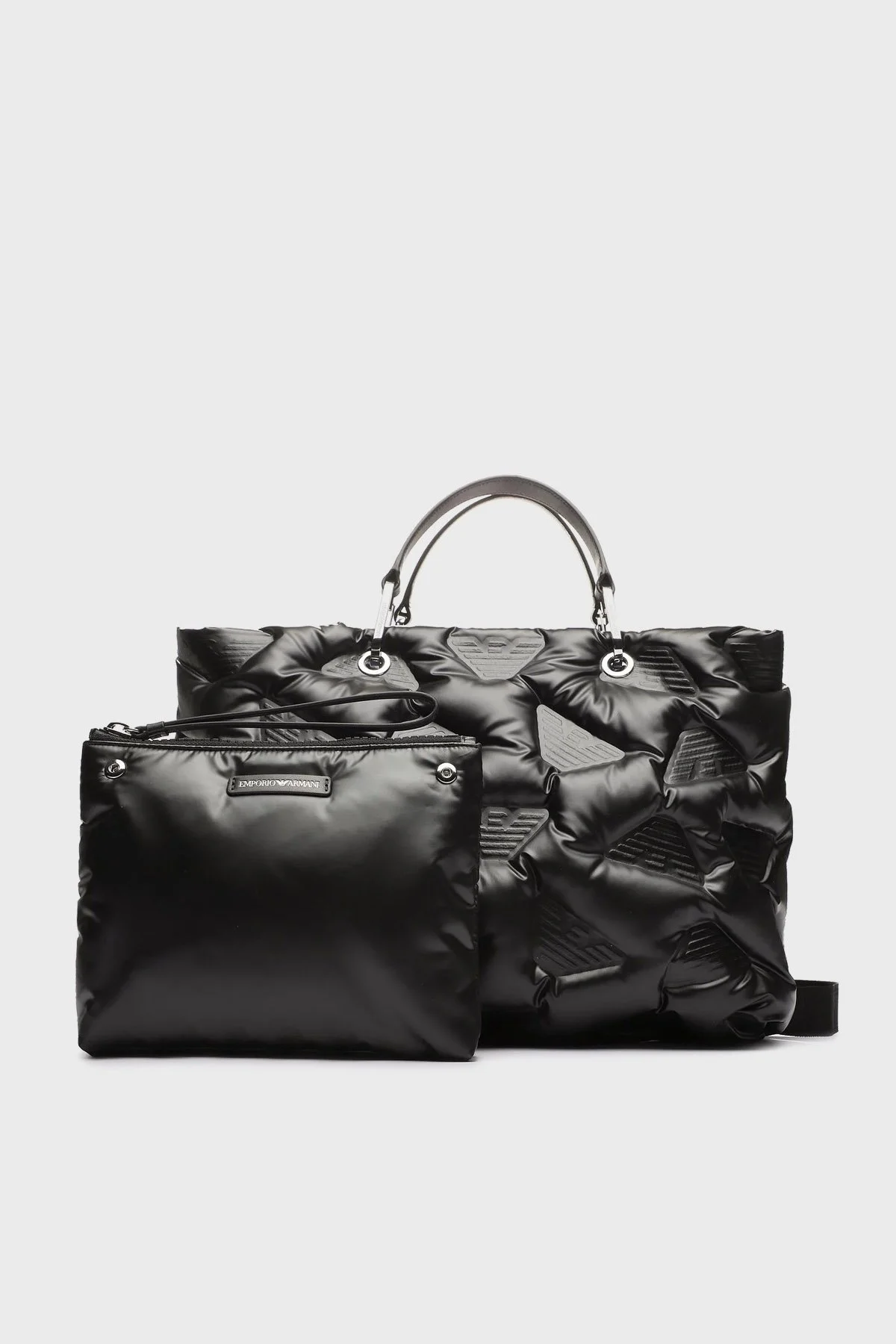 Emporio Armani Çıkarılabilir Omuz Askılı Bayan Çanta Y3D165 YVZ8X 80001 SİYAH - 1