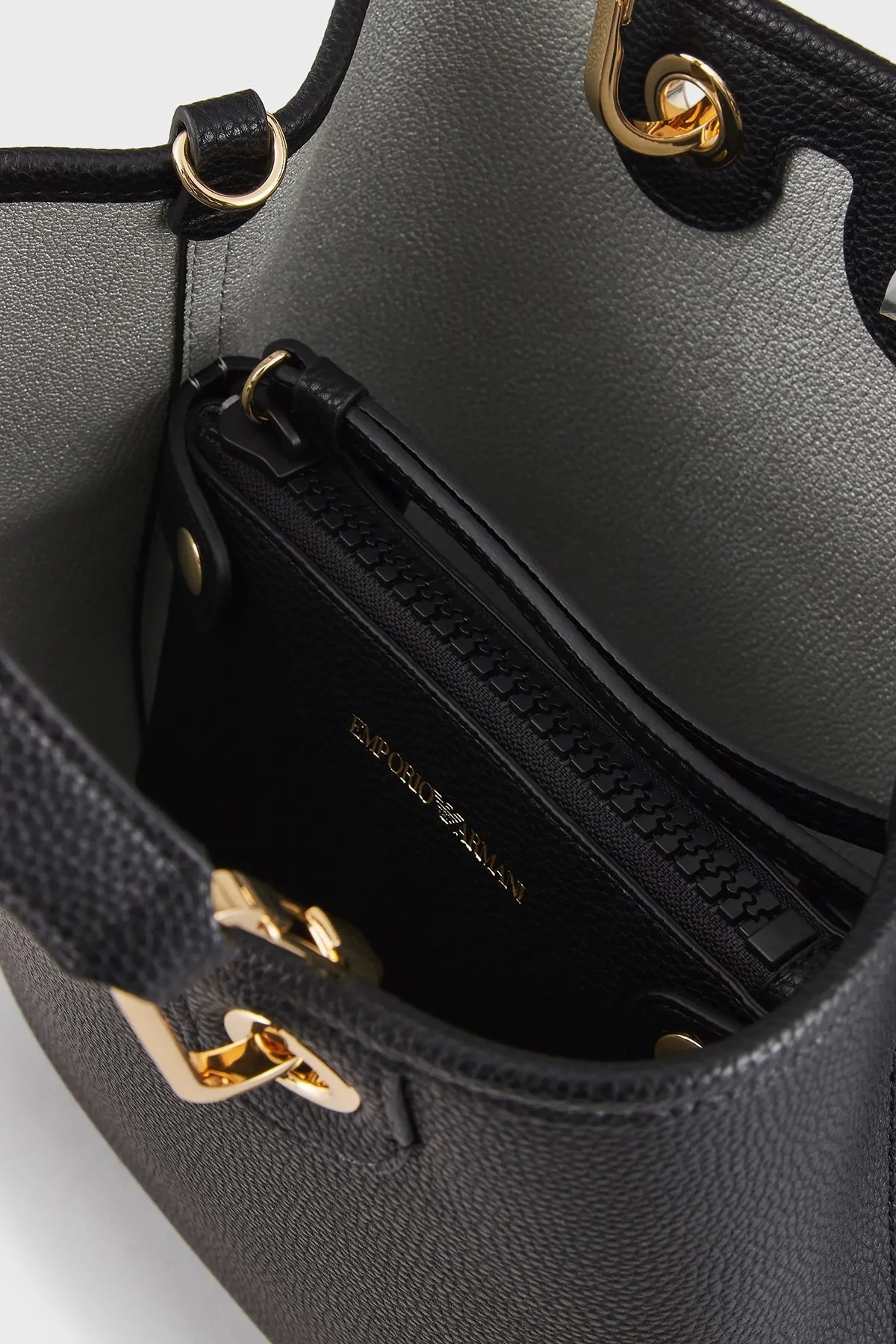 Emporio Armani Çıkarılabilir Uzatma Askılı Bayan Çanta Y3D255 YFO5B 85218 SİYAH - 6