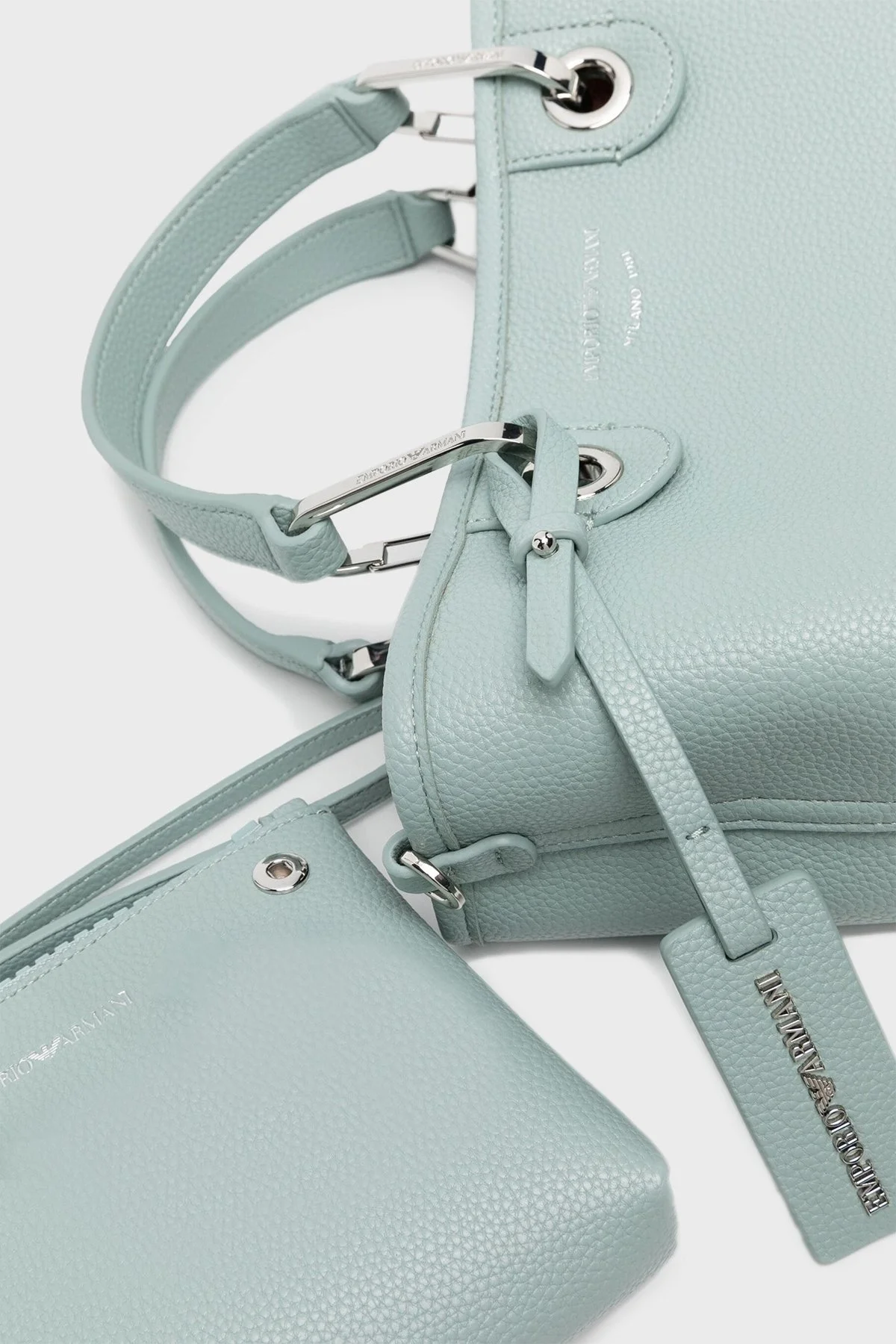 Emporio Armani Çıkarılabilir ve Ayarlanabilir Omuz Askılı Bayan Çanta Y3D255 YFO5E 80653 MİNT - 10