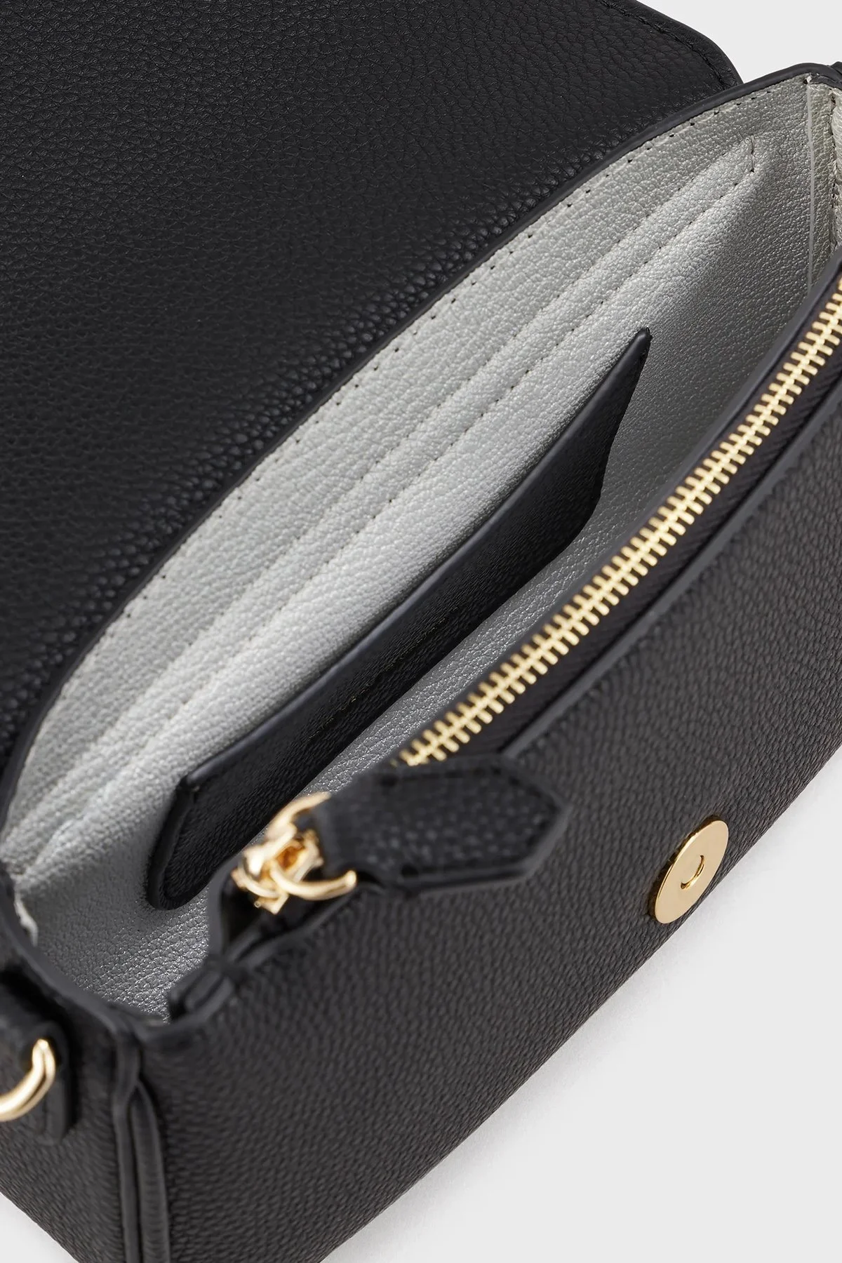 Emporio Armani Logolu Ayarlanabilir Uzatma Askılı Bayan Çanta Y3H294 YFO5B 85218 SİYAH - 4