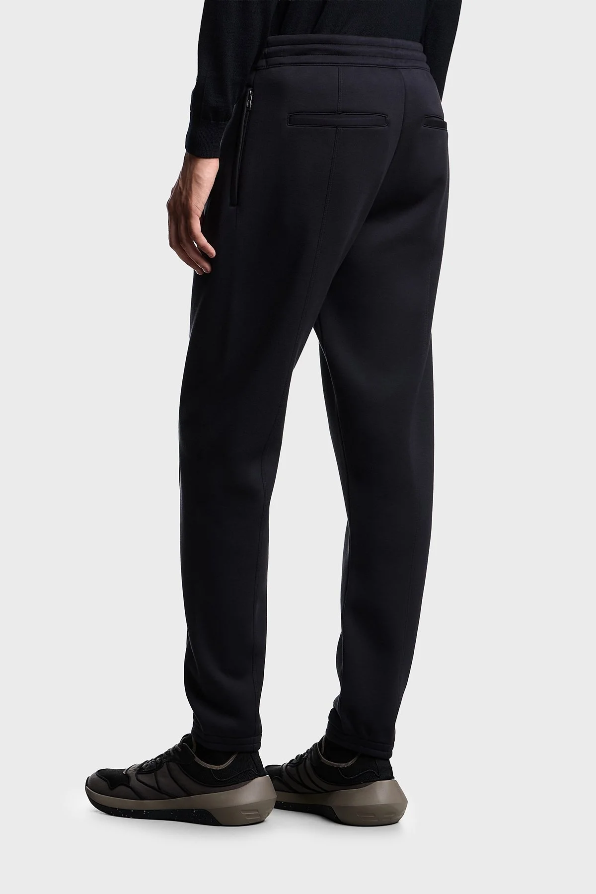 Emporio Armani Çimalı Regular Fit Normal Bel Jogger Erkek Pantolon EM003051 AF17545 UB118 LACİVERT - 3