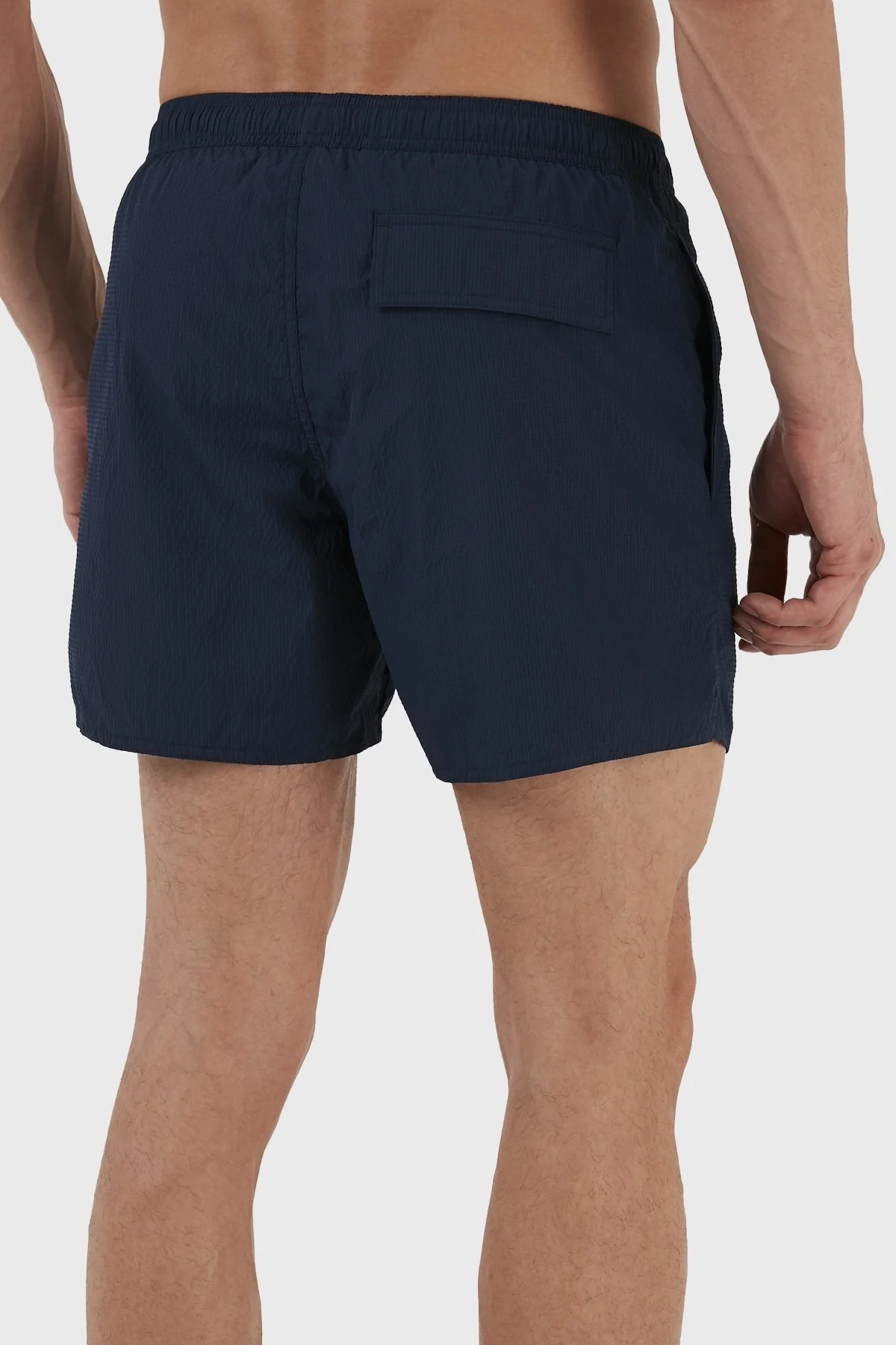 Emporio Armani Deniz Şortu Belden Bağlamalı Cepli Erkek Mayo Short 211740 3R419 06935 LACİVERT - 5