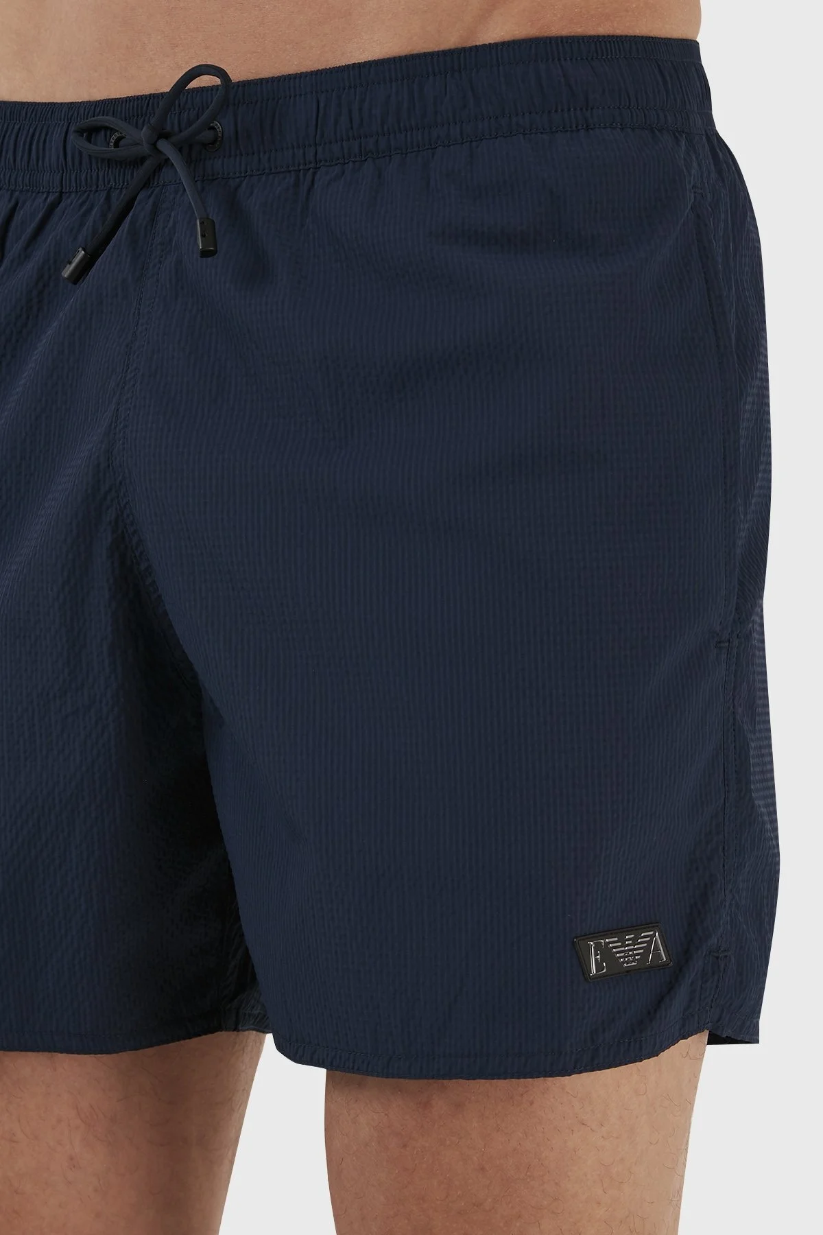 Emporio Armani Deniz Şortu Belden Bağlamalı Cepli Erkek Mayo Short 211740 3R419 06935 LACİVERT - 6