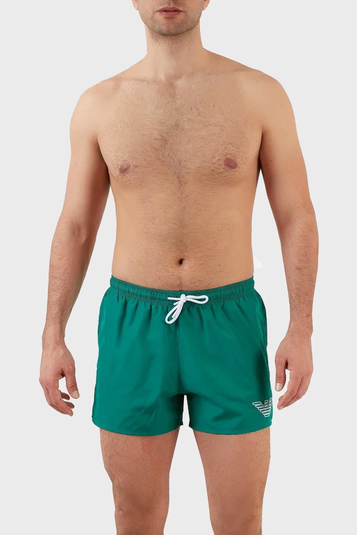 Emporio Armani Deniz Şortu Cepli Erkek Mayo Short 211752 2R438 01185 YEŞİL - 2