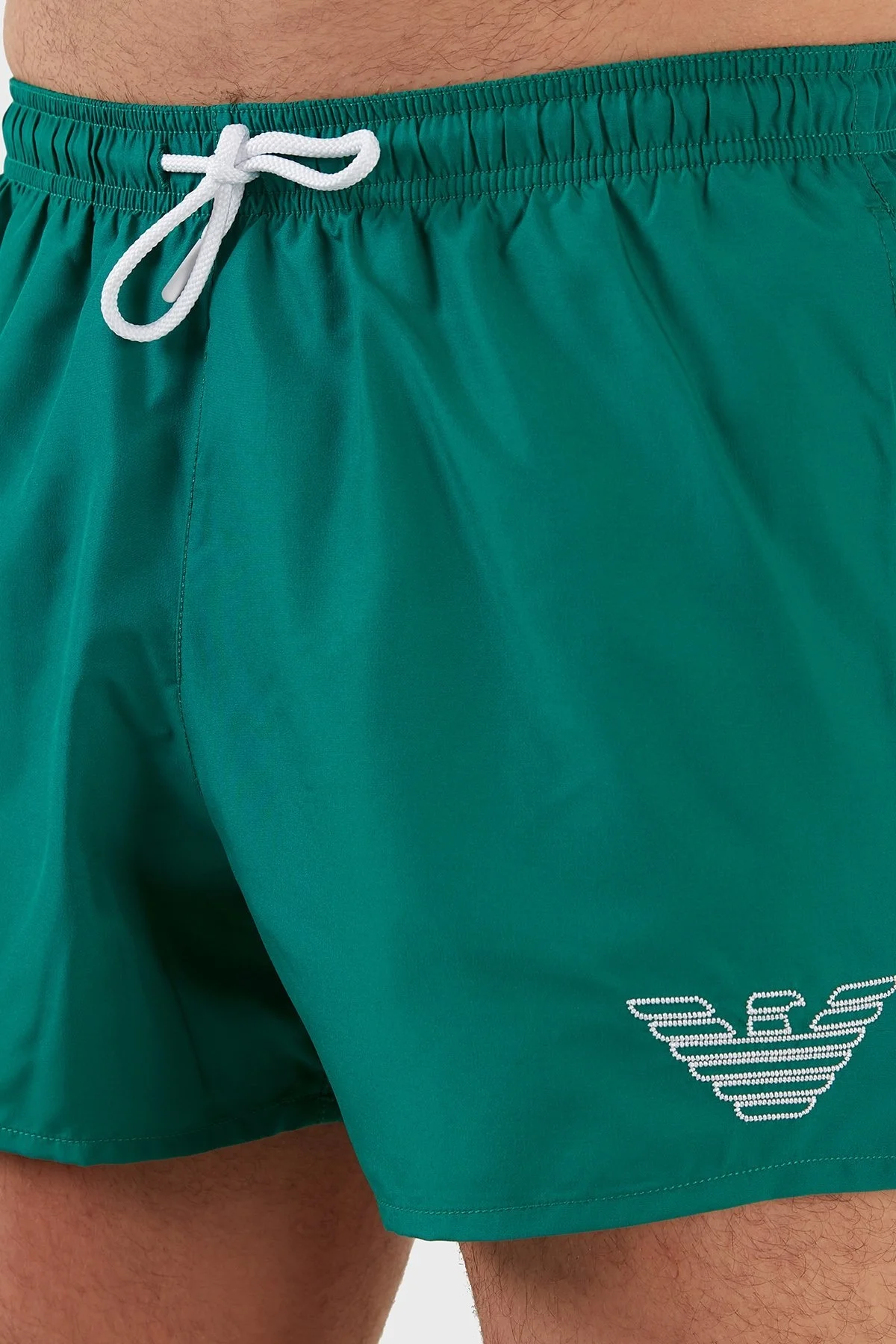 Emporio Armani Deniz Şortu Cepli Erkek Mayo Short 211752 2R438 01185 YEŞİL - 4