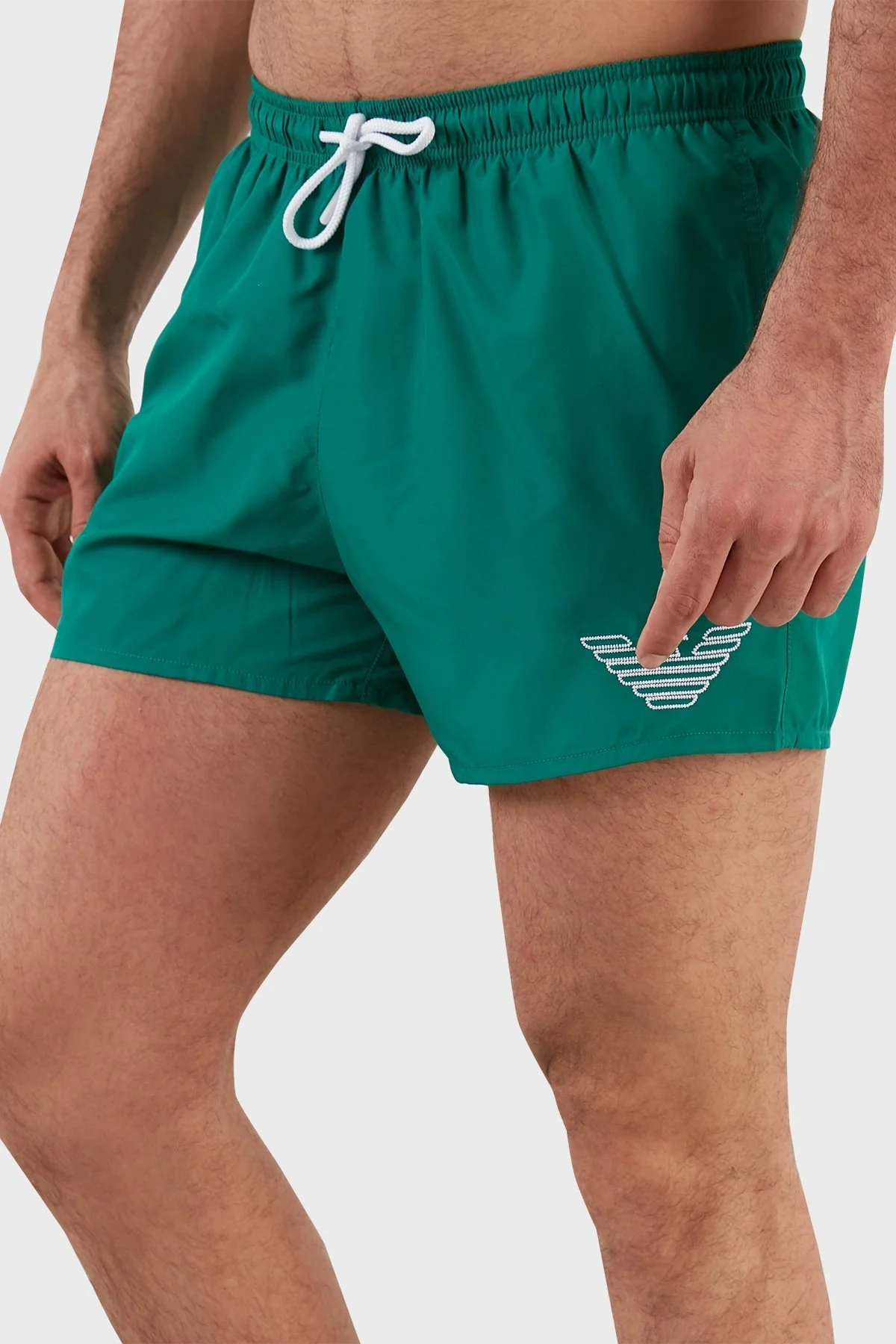 Emporio Armani Deniz Şortu Cepli Erkek Mayo Short 211752 2R438 01185 YEŞİL - 6