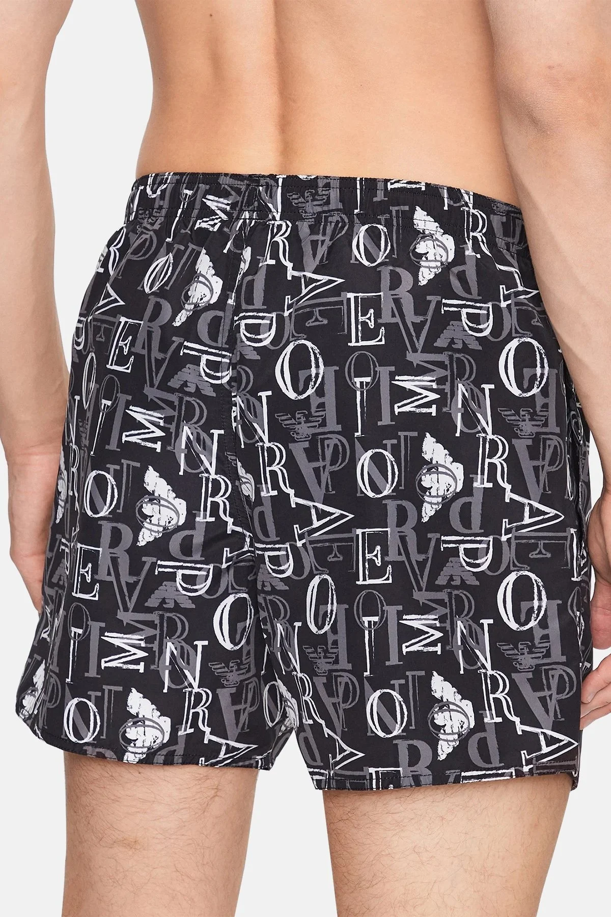 Emporio Armani Mayo Erkek Short 211740 3R445 00020 SİYAH - 8