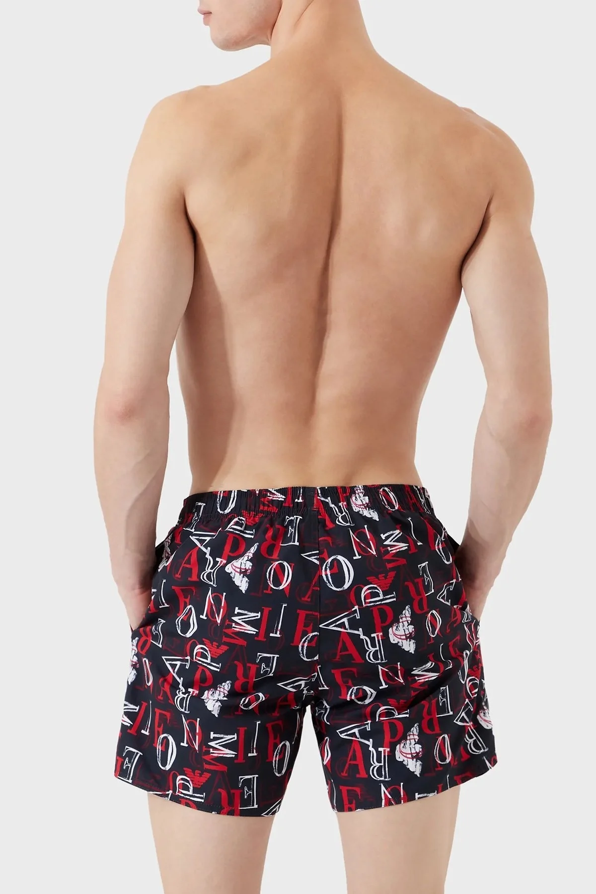 Emporio Armani Deniz Şortu Regular Fit Cepli Erkek Mayo Short 211740 3R445 06935 LACİVERT - 2