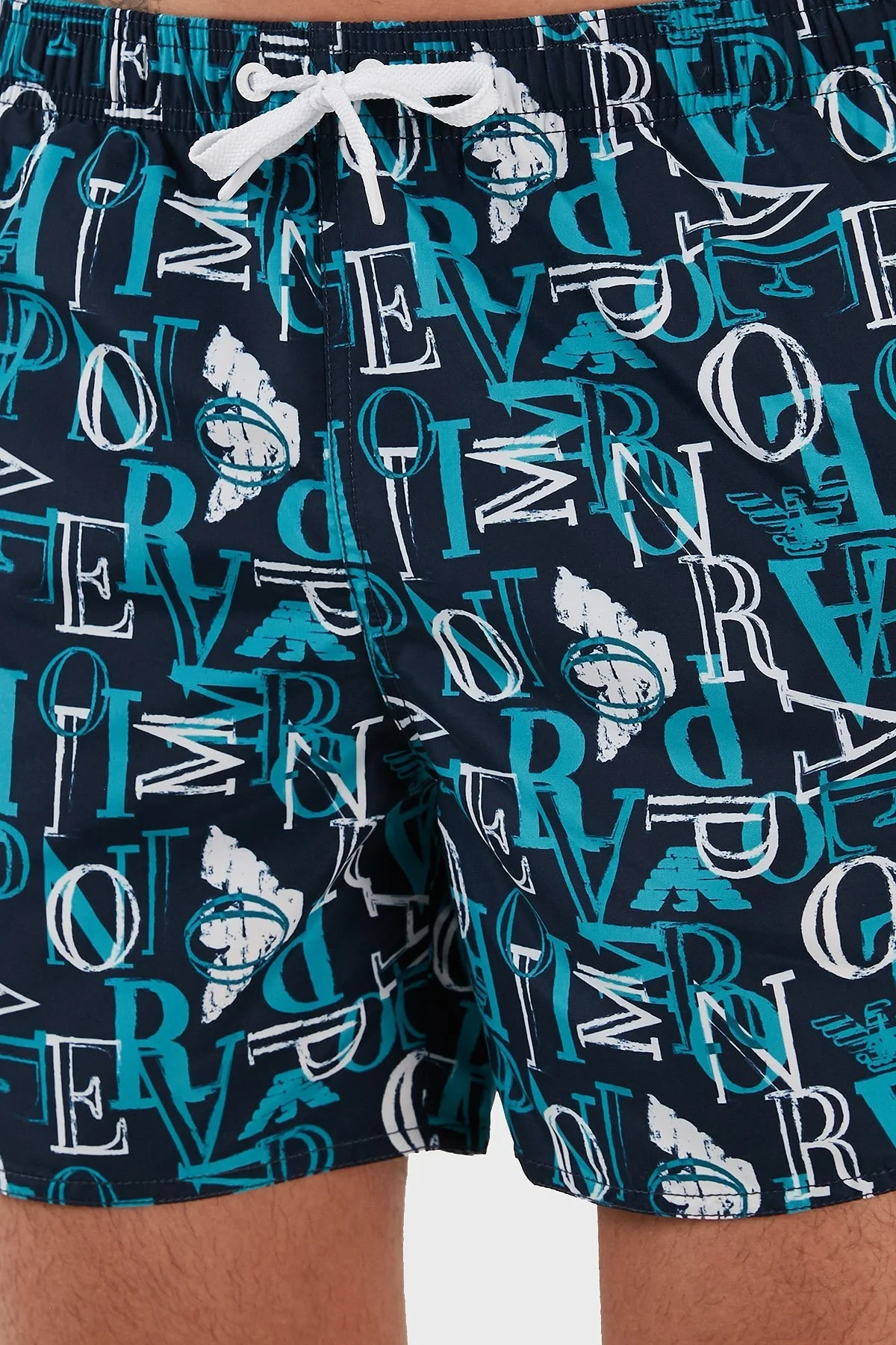 Emporio Armani Deniz Şortu Regular Fit Cepli Erkek Mayo Short 211740 3R445 48336 LACİVERT - 5