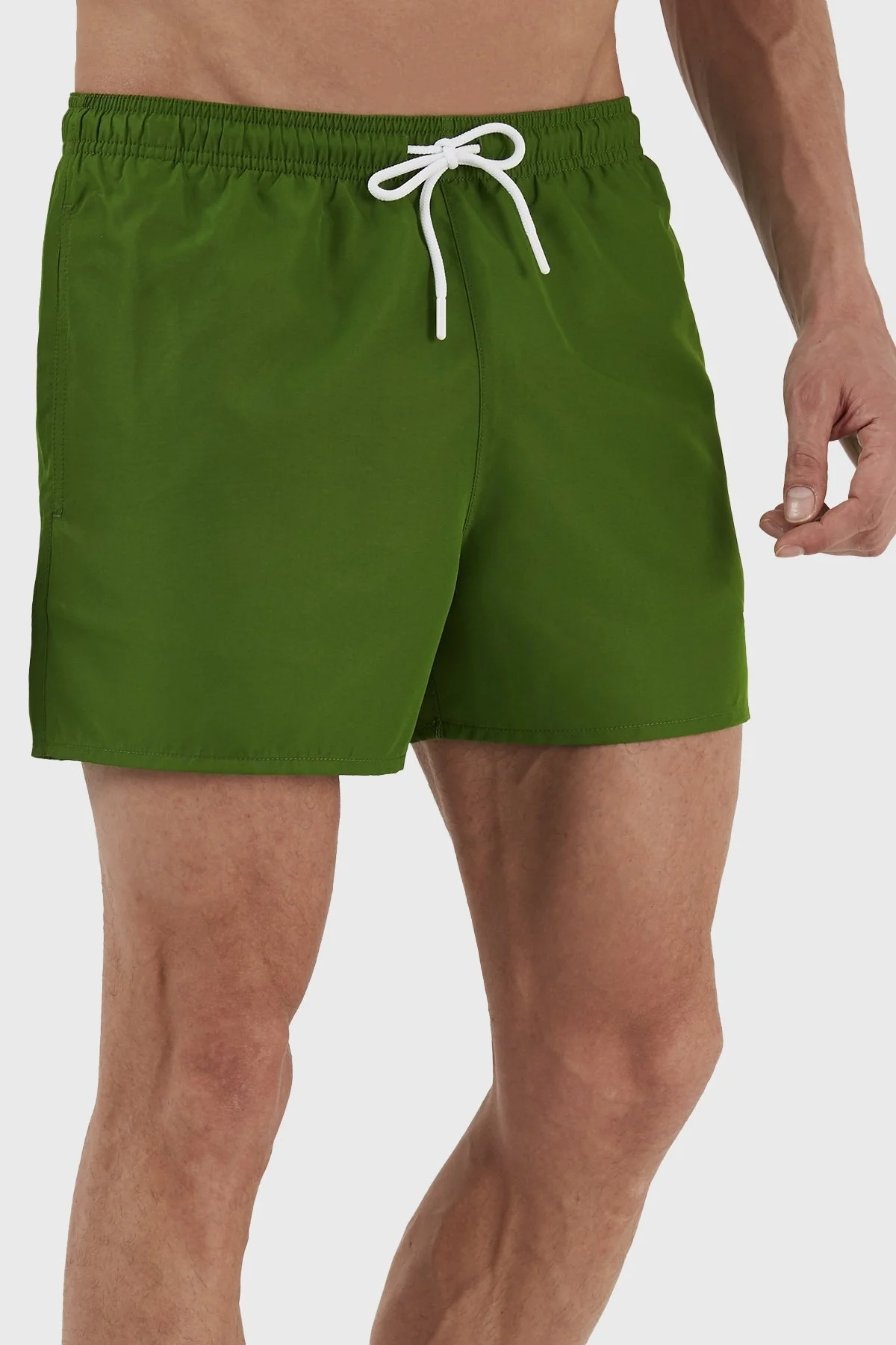 Emporio Armani Deniz Şortu Regular Fit Cepli Erkek Mayo Short 211752 3R438 00086 YEŞİL - 3