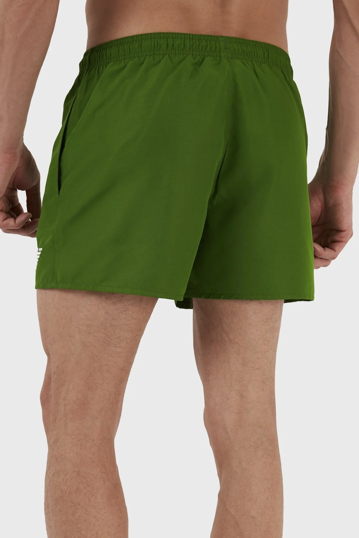 Emporio Armani Deniz Şortu Regular Fit Cepli Erkek Mayo Short 211752 3R438 00086 YEŞİL - 5