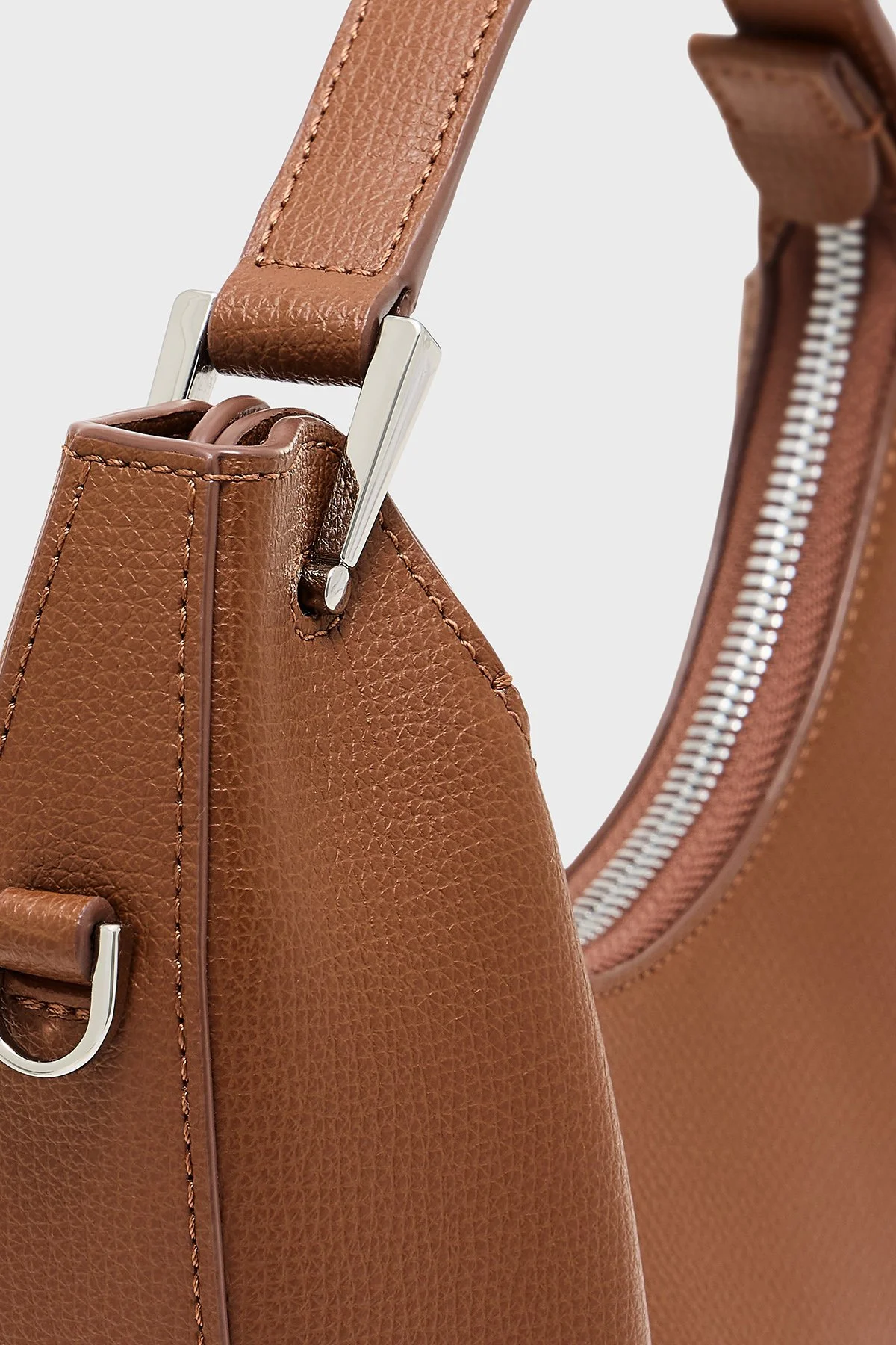 Emporio Armani Deri Çıkarılabilir Askılı Kadın Çanta EW005671 AF29459 U6124 Taba - 6