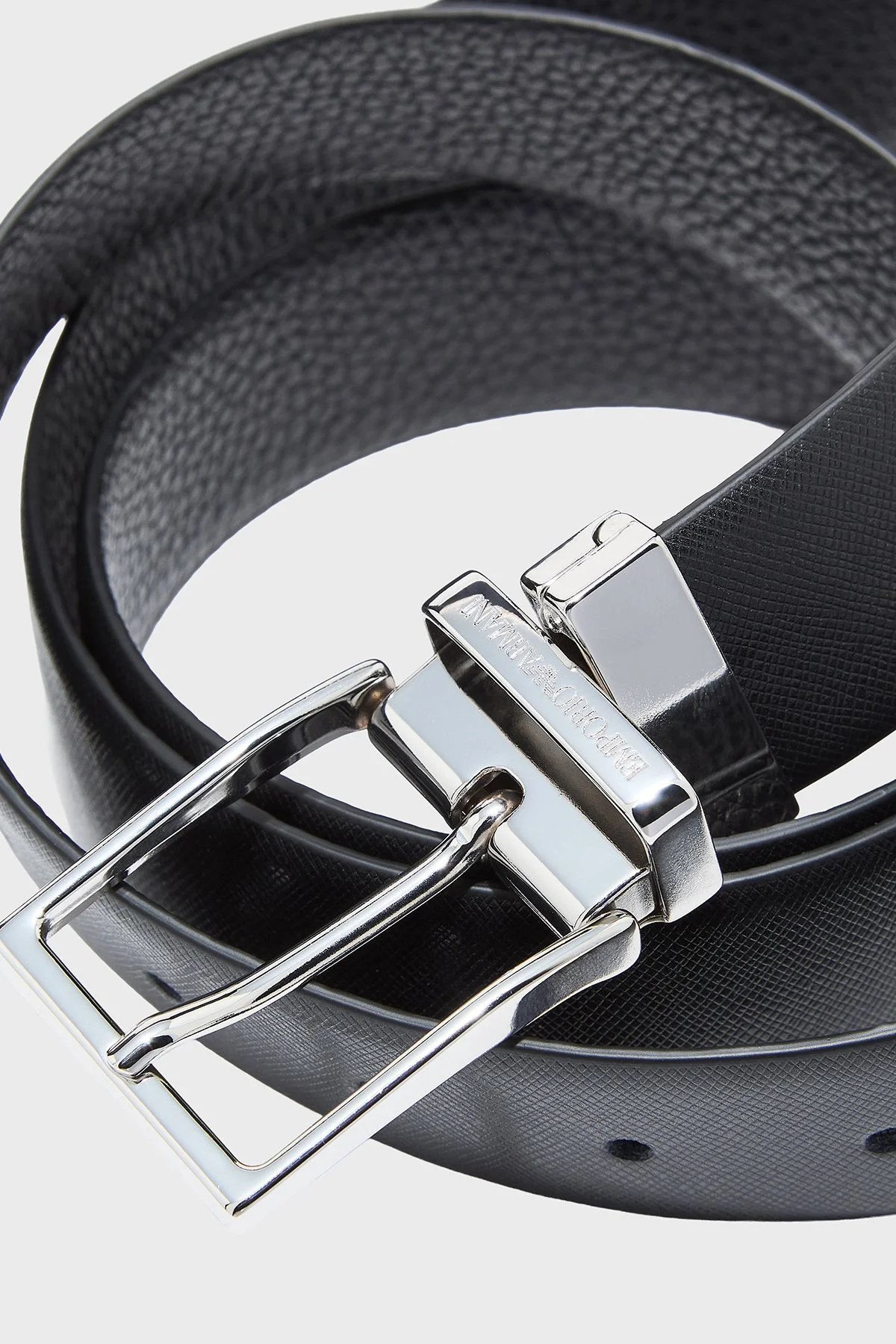 Emporio Armani Deri Erkek Kemer EM005540 AF24909 MC173 SİYAH - 2