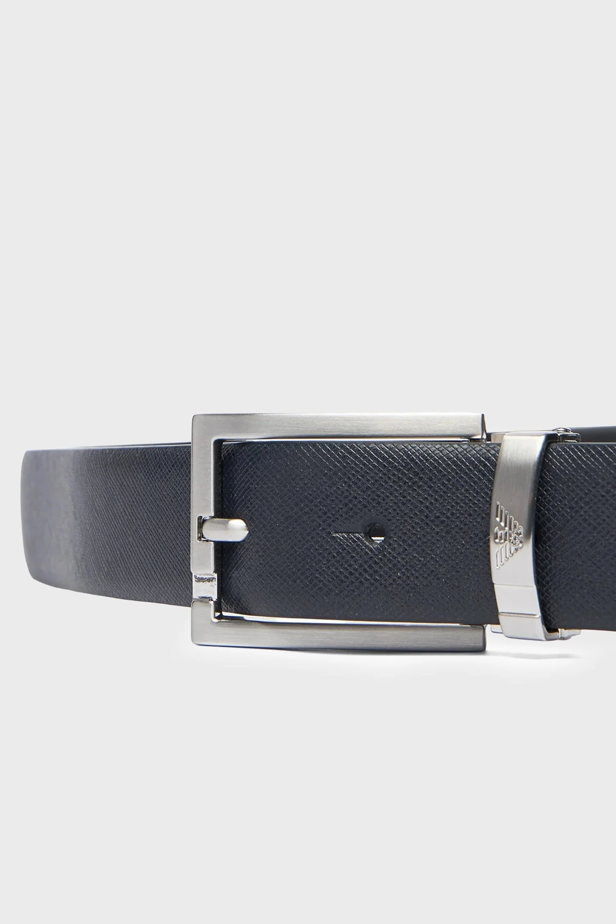 Emporio Armani Deri Erkek Kemer Y4S498YLP4E 81285 Lacivert-siyah - 5