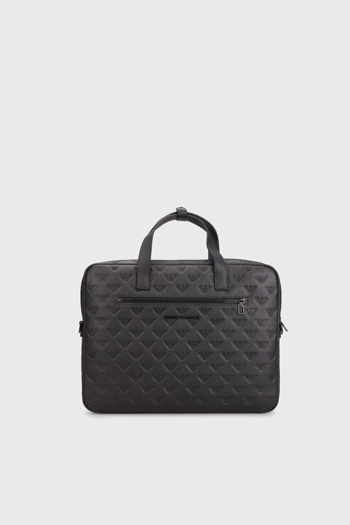 Emporio Armani Deri Erkek Laptop Çantası Y4P358 Y142V 81072 SİYAH - 1