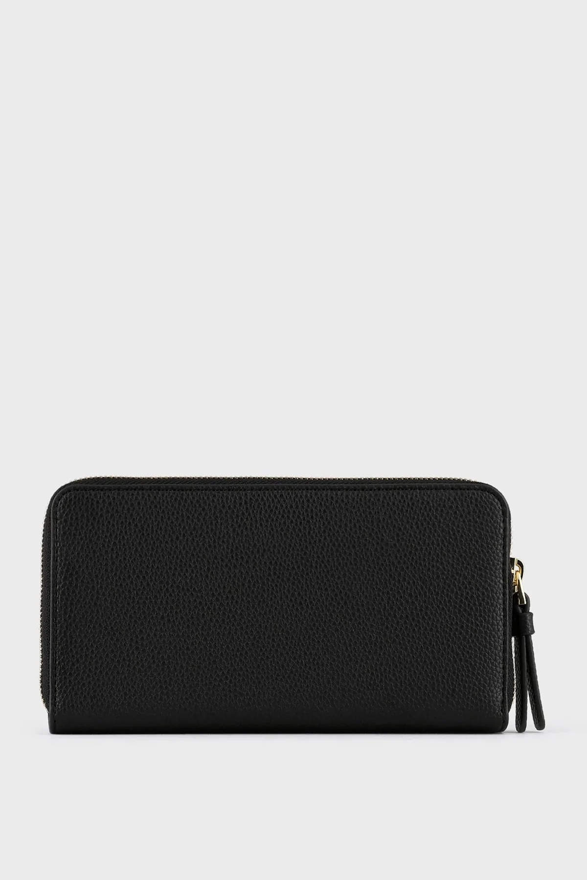 Emporio Armani Logolu Çok Bölmeli Bayan Cüzdan Y3H168 YFW9B 80001 SİYAH - 2