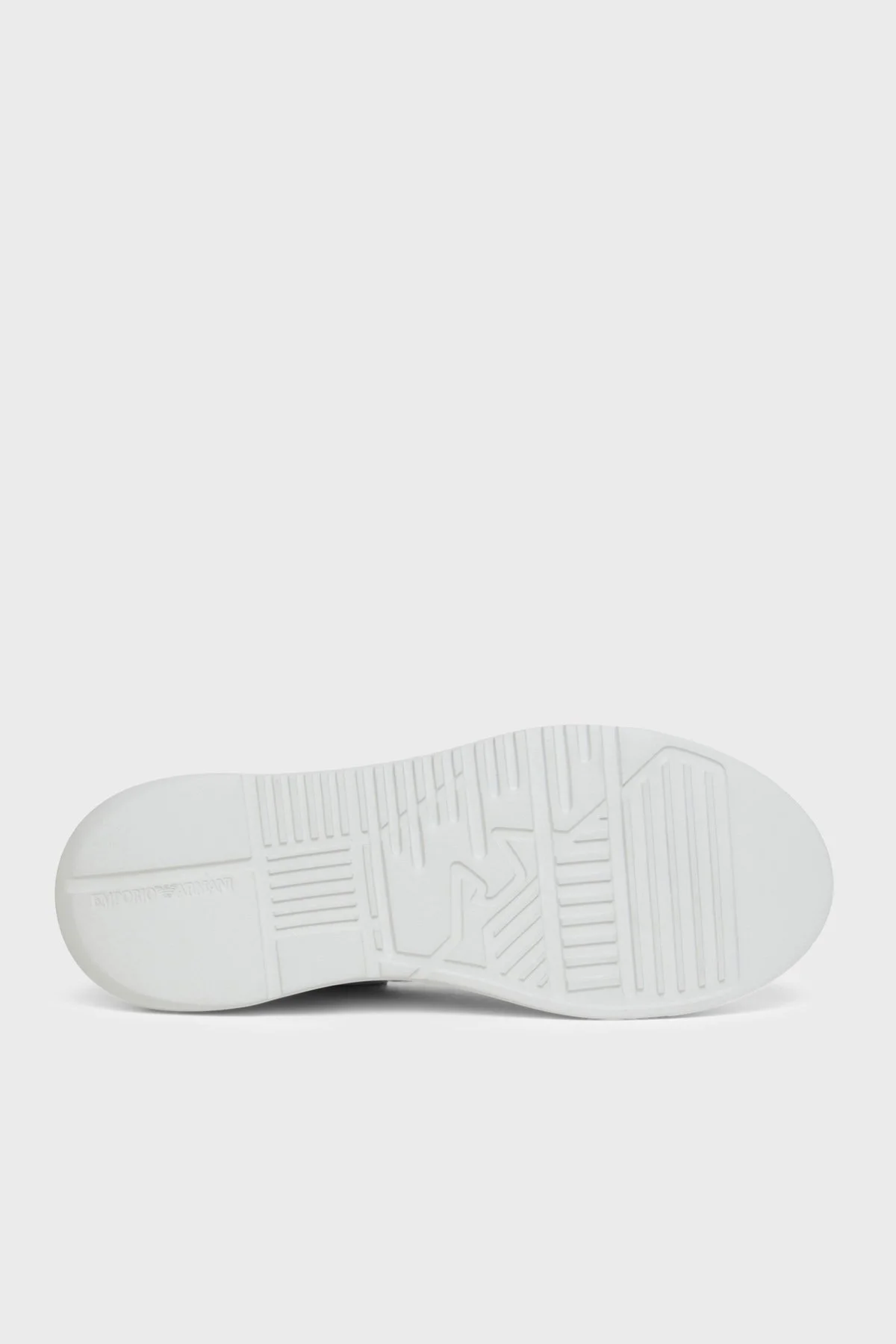 Emporio Armani Deri Karışımlı Logolu Sneaker Kadın Ayakkabı EW004804 AF24783 U0012 EKRU - 6