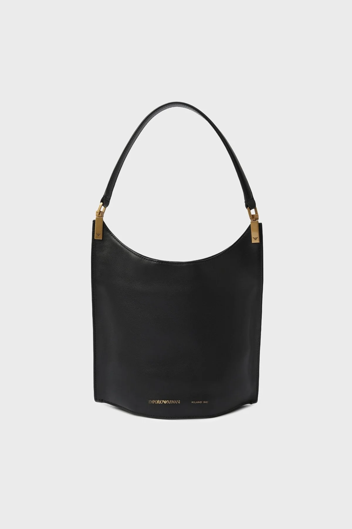 Emporio Armani Deri Omuz Askılı Bayan Çanta EW001948 AF13383 UC001 SİYAH - 8