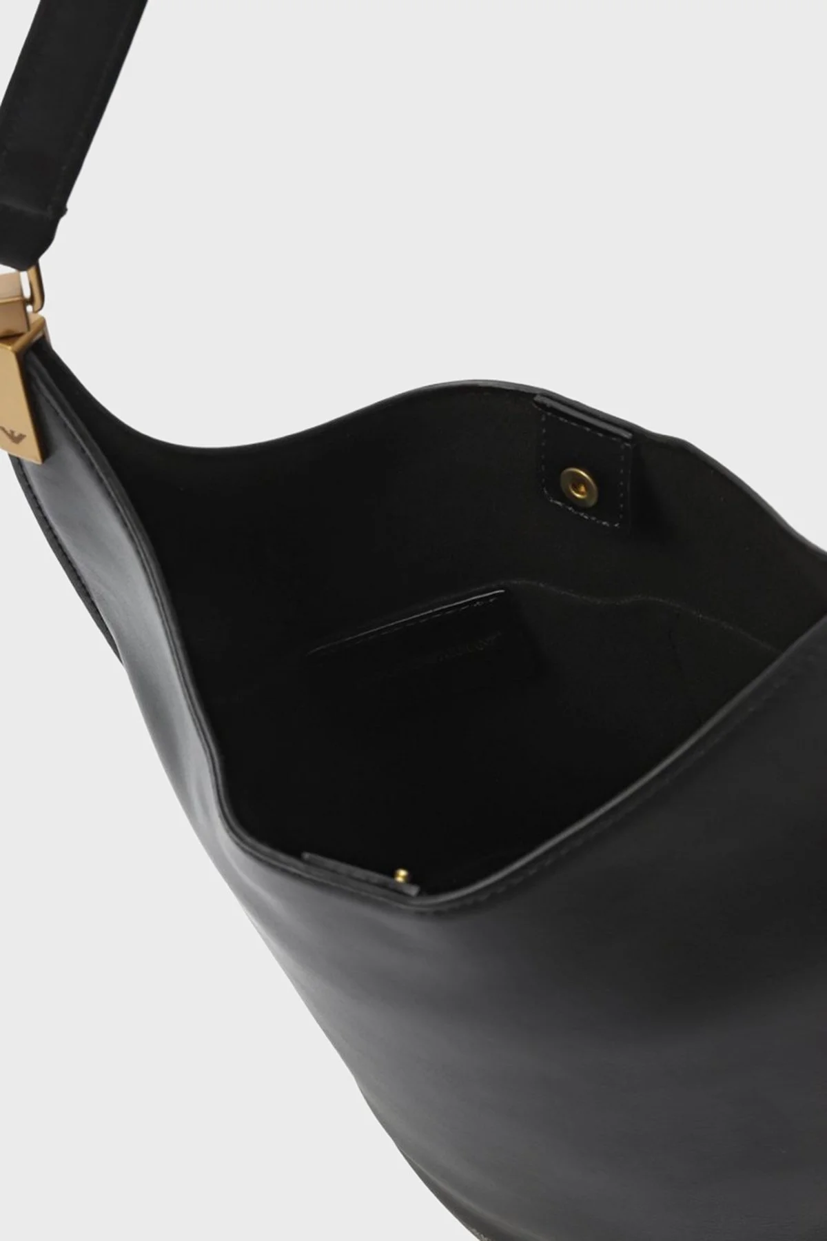 Emporio Armani Deri Omuz Askılı Bayan Çanta EW001948 AF13383 UC001 SİYAH - 14