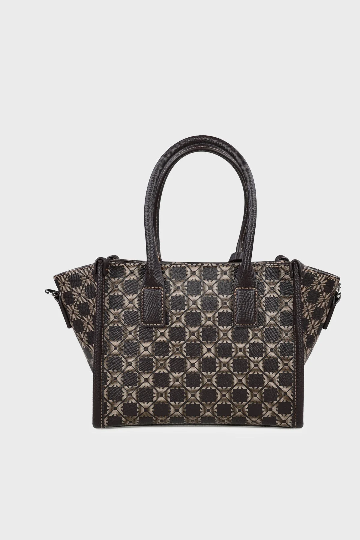 Emporio Armani Desenli Çıkarılabilir Kadın Çanta EW004907 AF25820 F6226 KAHVE - 2