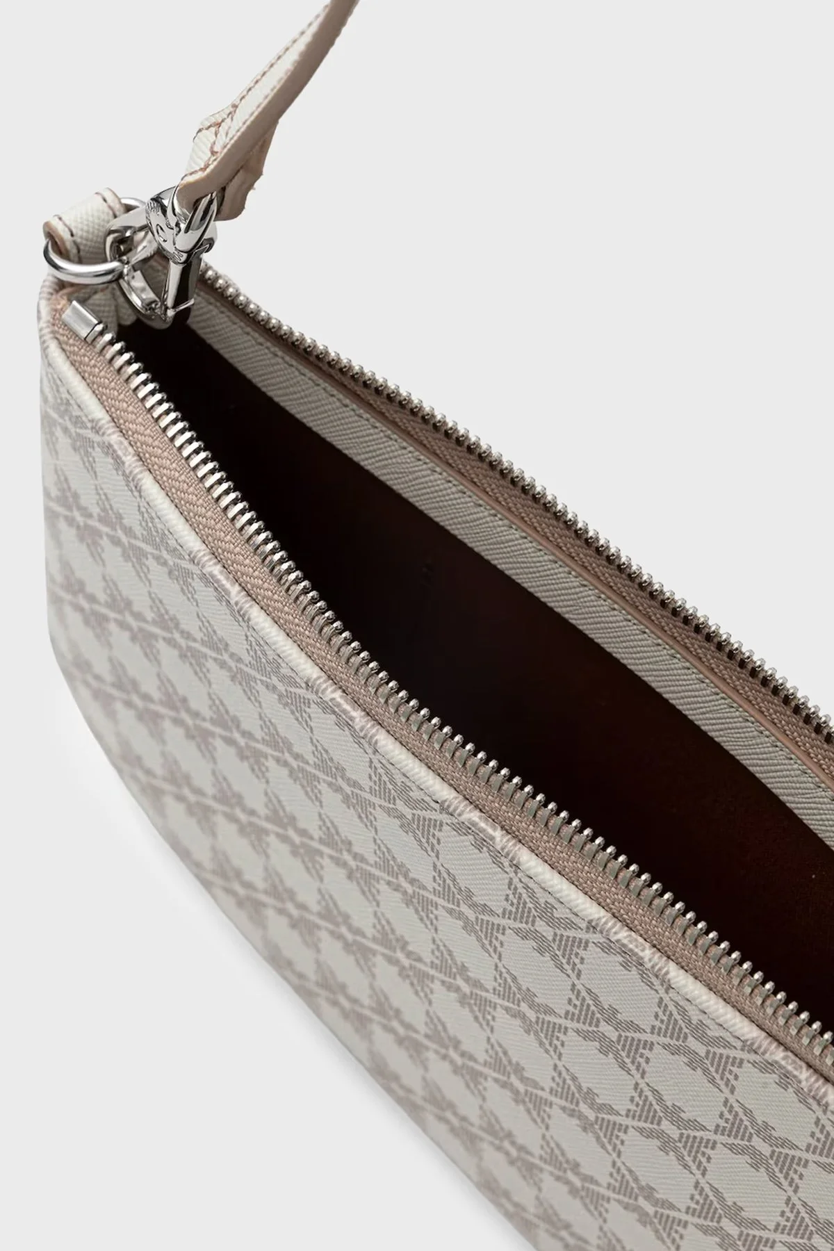 Emporio Armani Desenli Sabit Askılı Bayan Çanta EW002953 AF25820 F0214 EKRU BEJ - 5