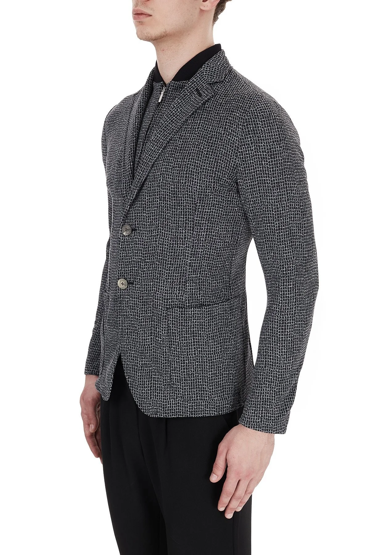 Emporio Armani Dik Yaka Cepli Erkek Ceket 91G56S 91S11 990 LACİVERT - 12