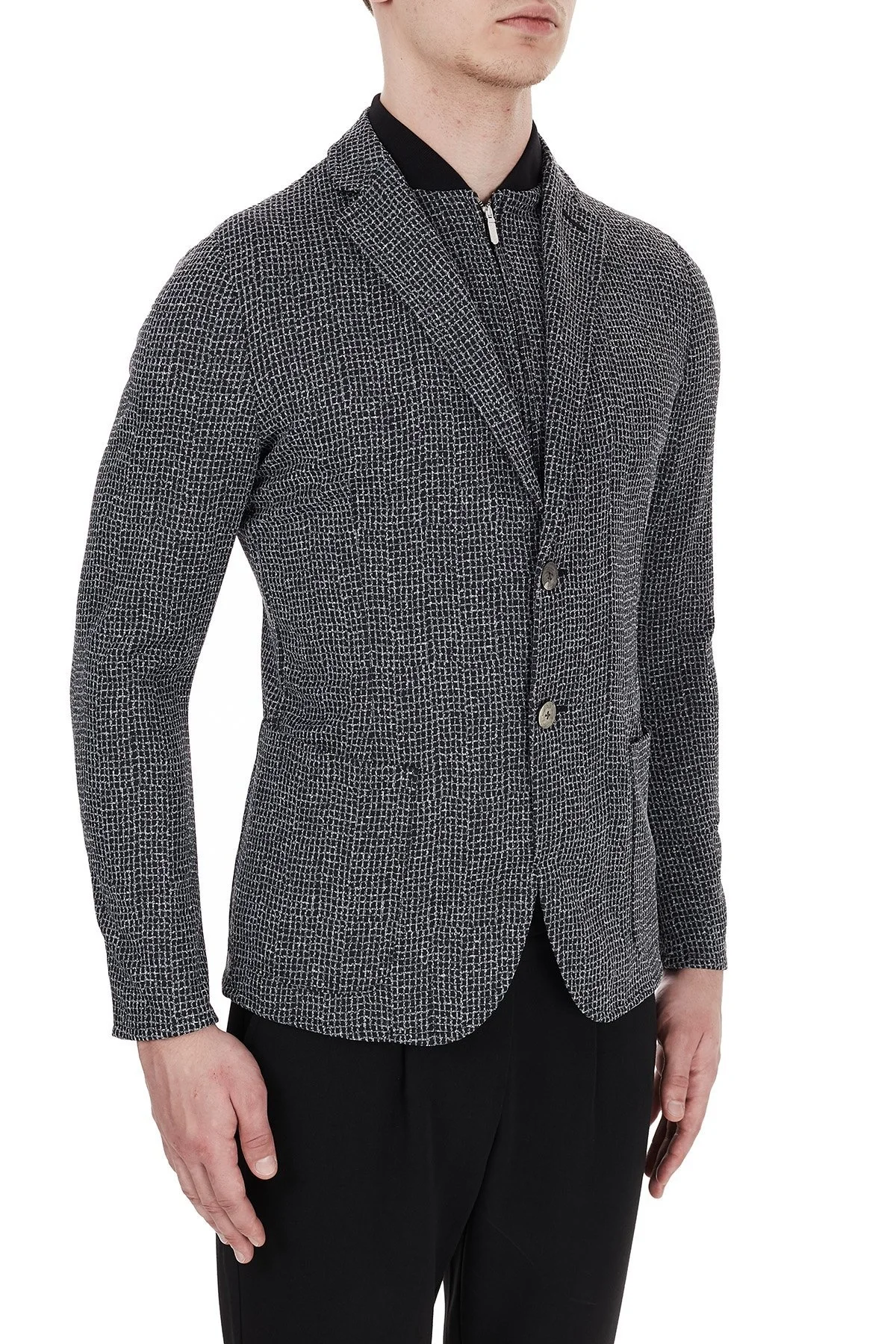 Emporio Armani Dik Yaka Cepli Erkek Ceket 91G56S 91S11 990 LACİVERT - 13