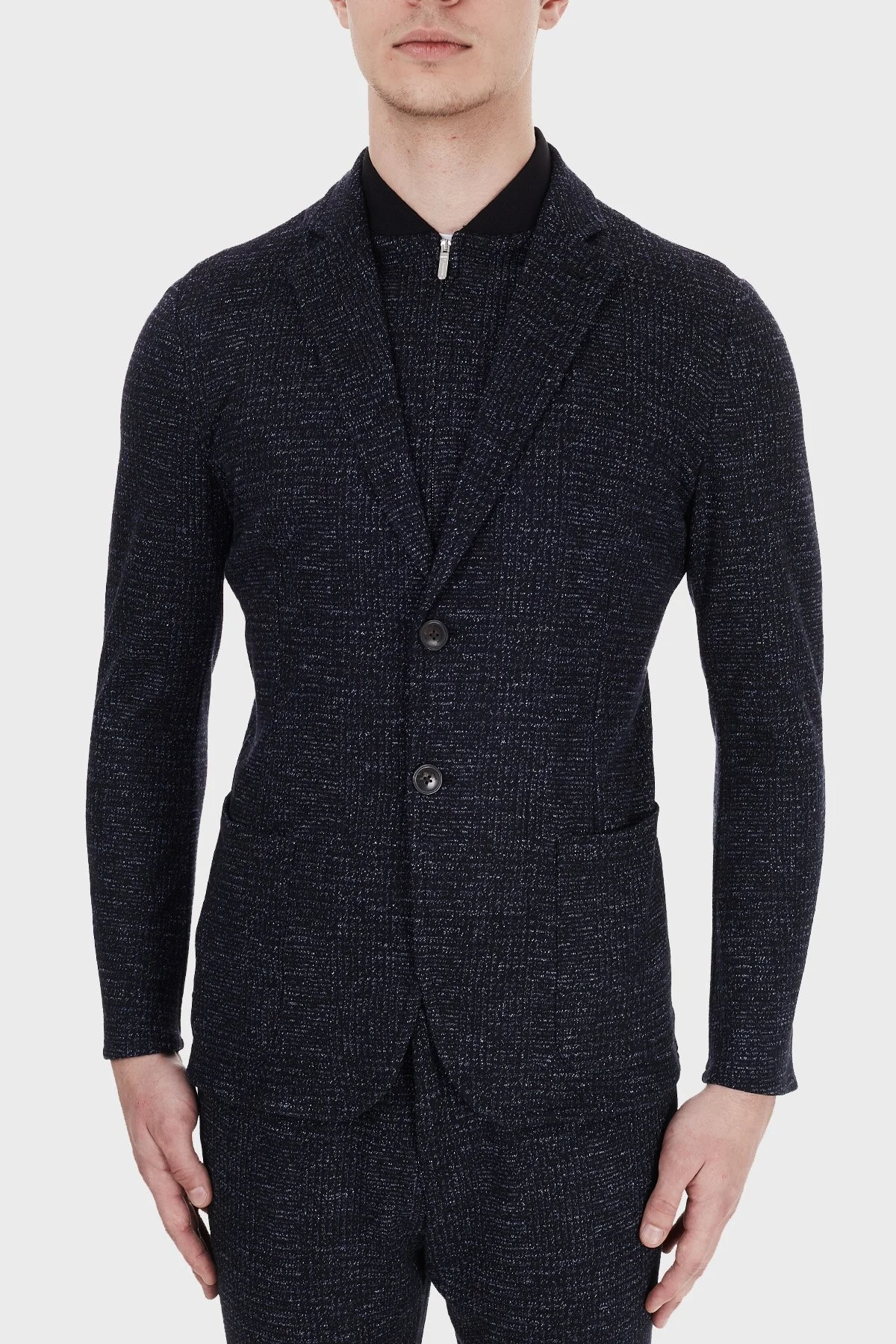 Emporio Armani Dik Yaka Cepli Erkek Ceket 91G56S 91S65 921 LACİVERT - 9