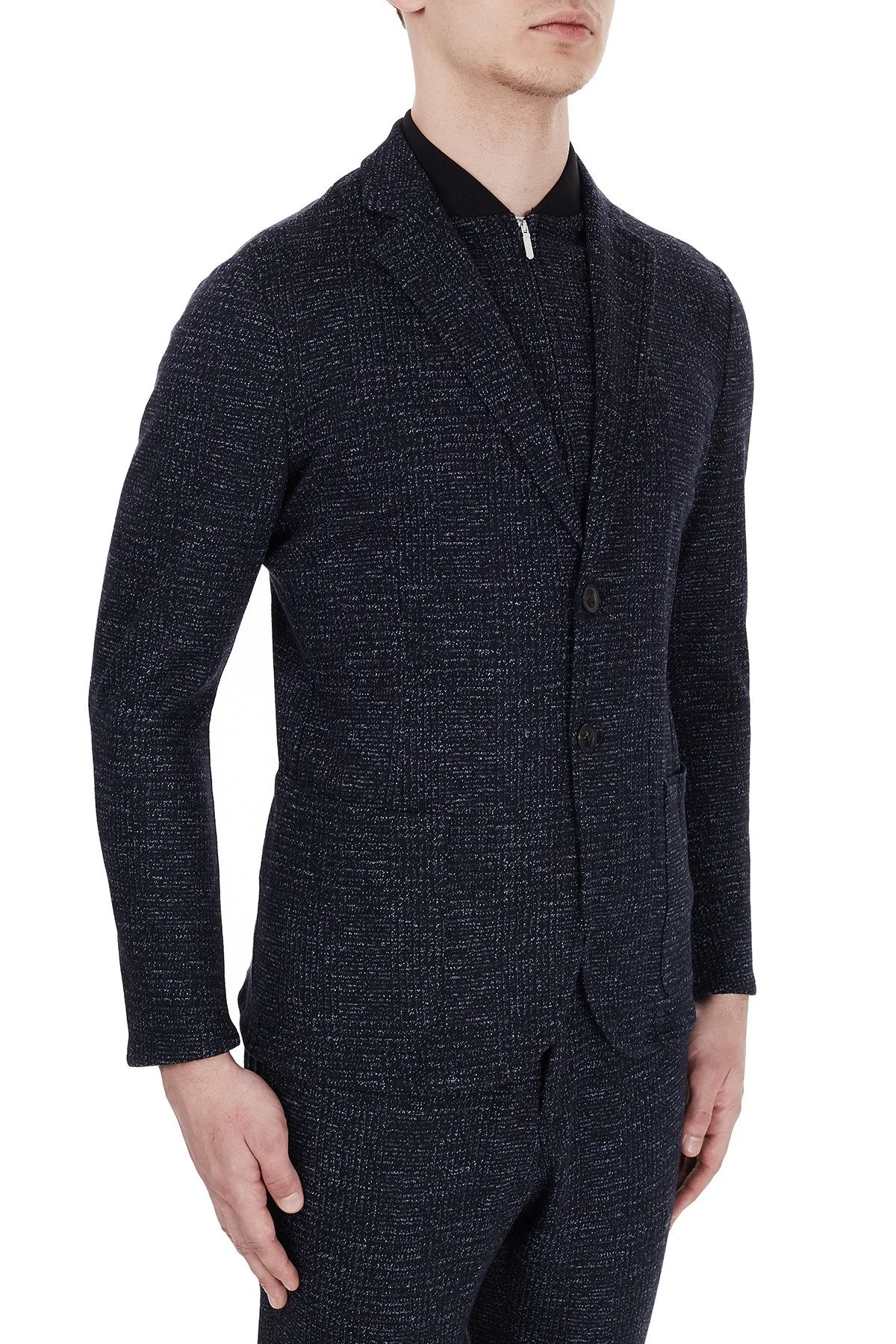 Emporio Armani Dik Yaka Cepli Erkek Ceket 91G56S 91S65 921 LACİVERT - 13