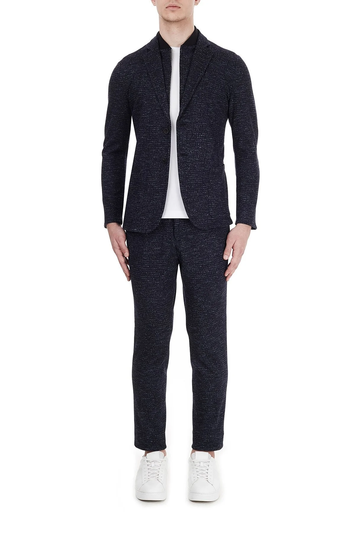 Emporio Armani Dik Yaka Cepli Erkek Ceket 91G56S 91S65 921 LACİVERT - 14