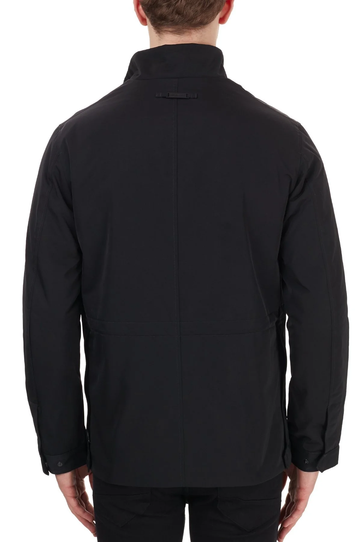 Emporio Armani Dik Yaka Regular Fit Erkek Mont 6H1BD6 1NXZZ 0999 SİYAH - 2