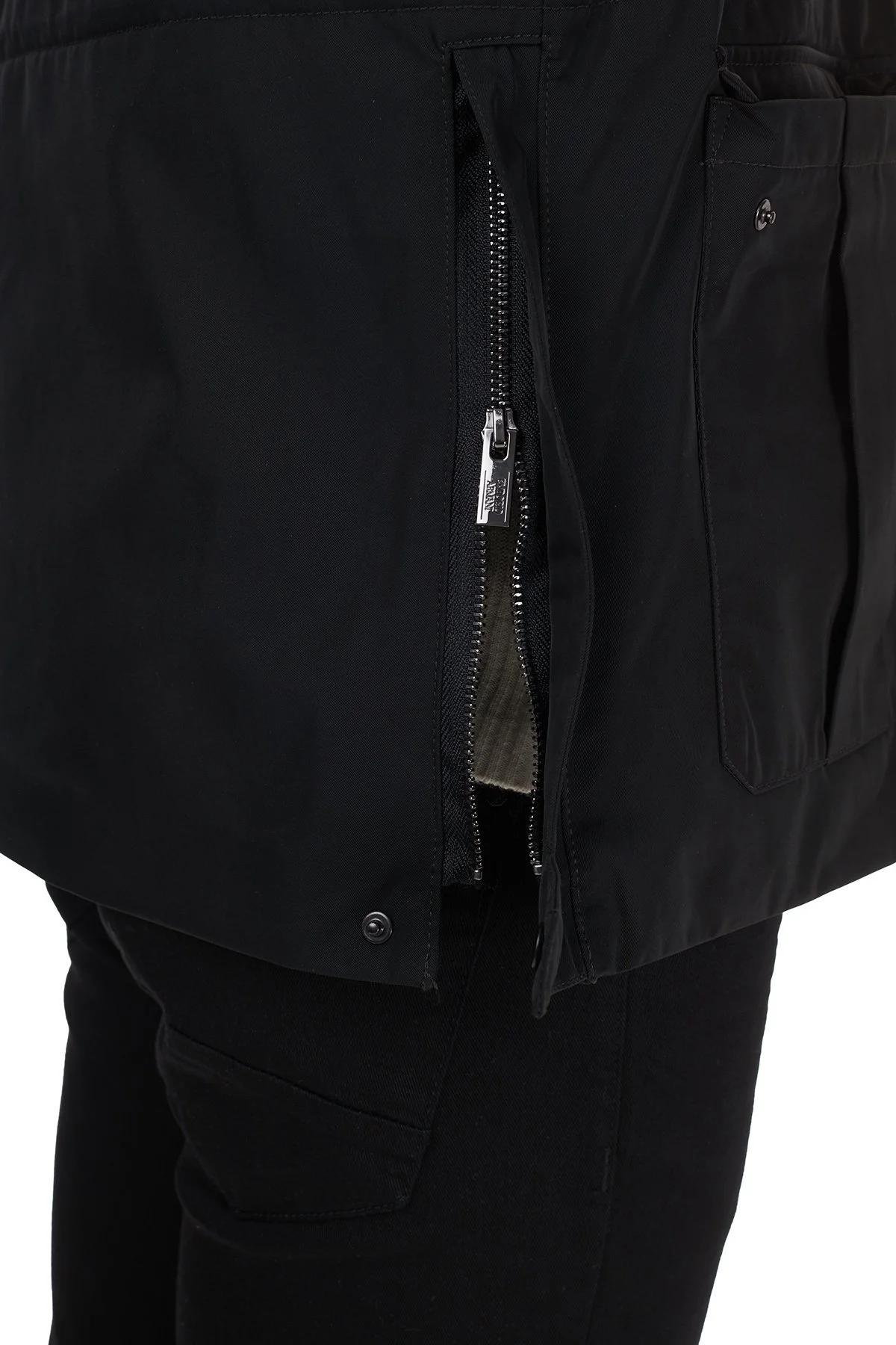 Emporio Armani Dik Yaka Regular Fit Erkek Mont 6H1BD6 1NXZZ 0999 SİYAH - 7