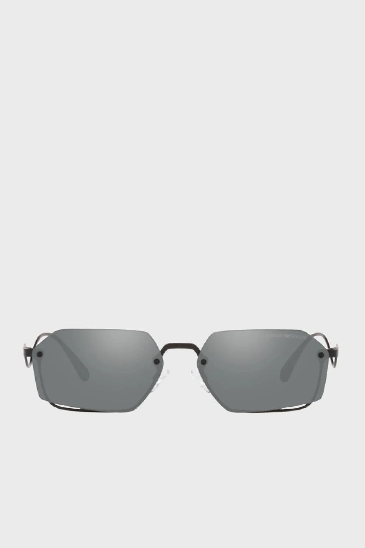 Emporio Armani Dikdörtgen Güneş Bayan Gözlük 0EA2136 30016G 58 Mat Siyah - 3