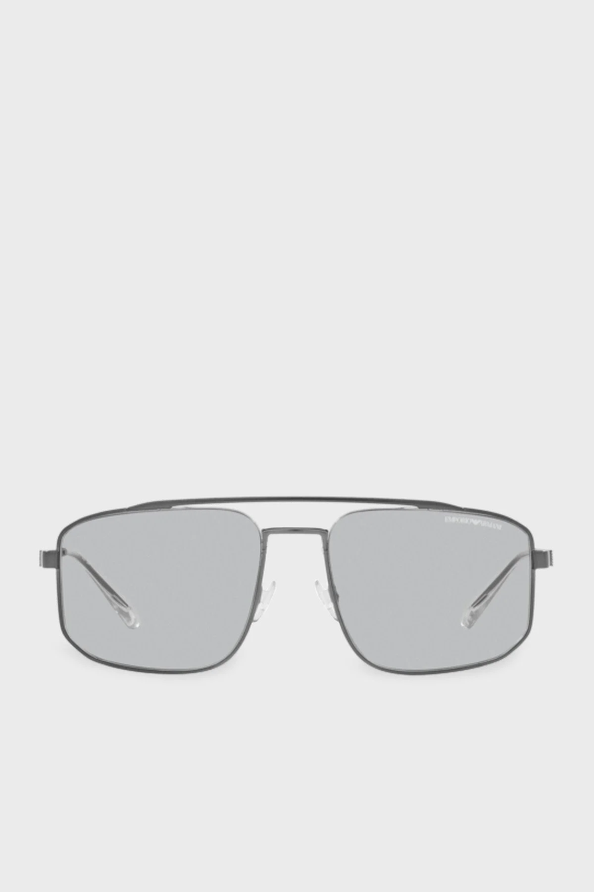 Emporio Armani Dikdörtgen Güneş Erkek Gözlük 0EA2139 300387 57 Mat Koyu Kurşuni-Açık Gri - 2