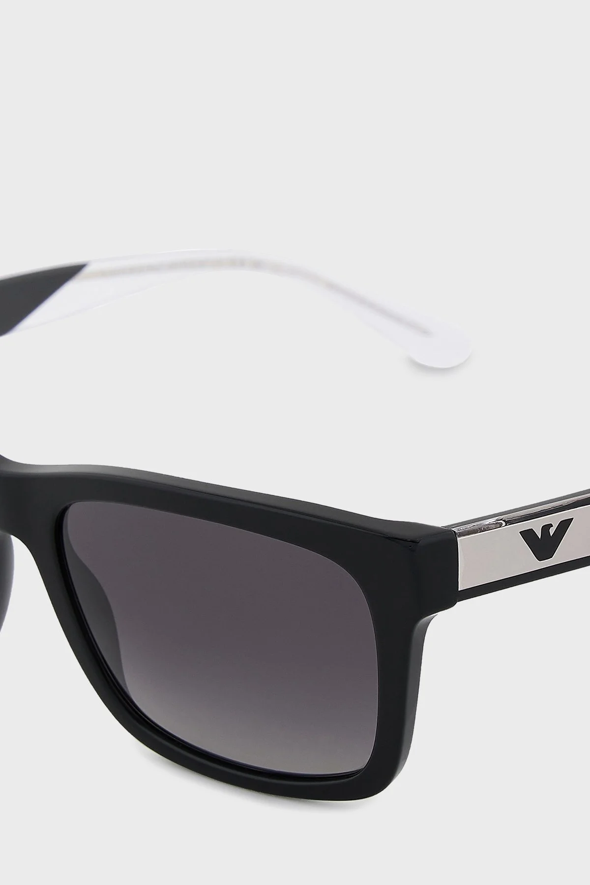Emporio Armani Dikdörtgen Güneş Erkek Gözlük 0EA4224 500171 57 Mat Siyah-Koyu Yeşil - 5