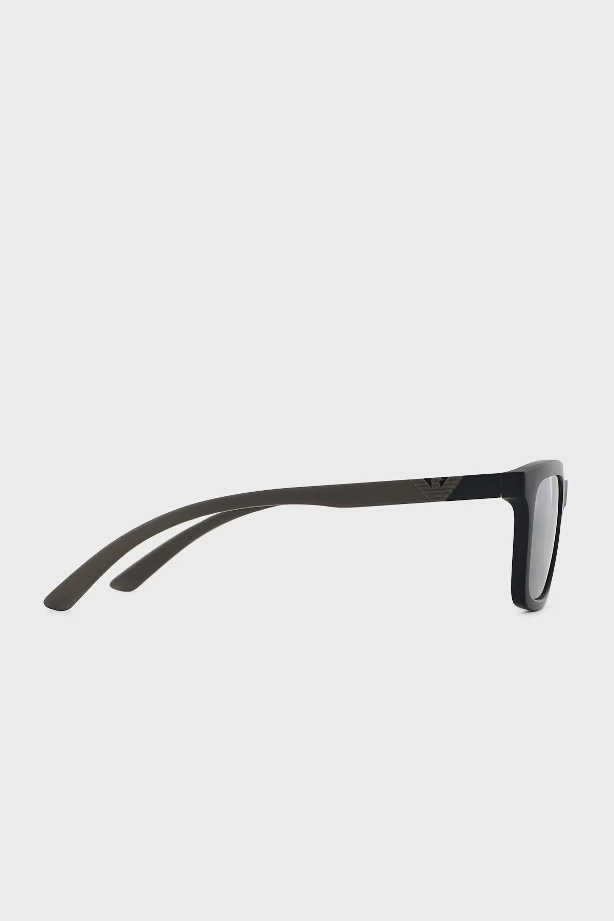 Emporio Armani Dikdörtgen Güneş Erkek Gözlük 0EA4249U 50016G 55 Mat Siyah-Açık Gri Flash Gümüş - 4