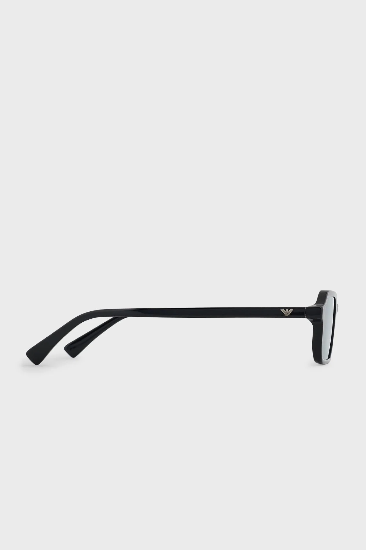 Emporio Armani Dikdörtgen Güneş Erkek Gözlük 0EA4253U 501765 54 Parlak Siyah-Açık Gök Mavisi - 4