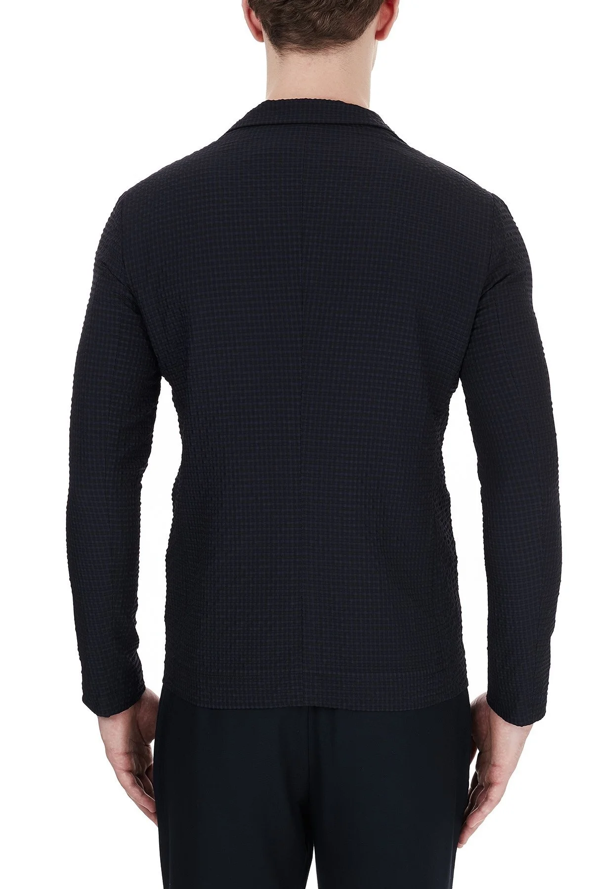 Emporio Armani Düğmeli Cepli Blazer Erkek Ceket 51G620 51306 922 LACİVERT - 8