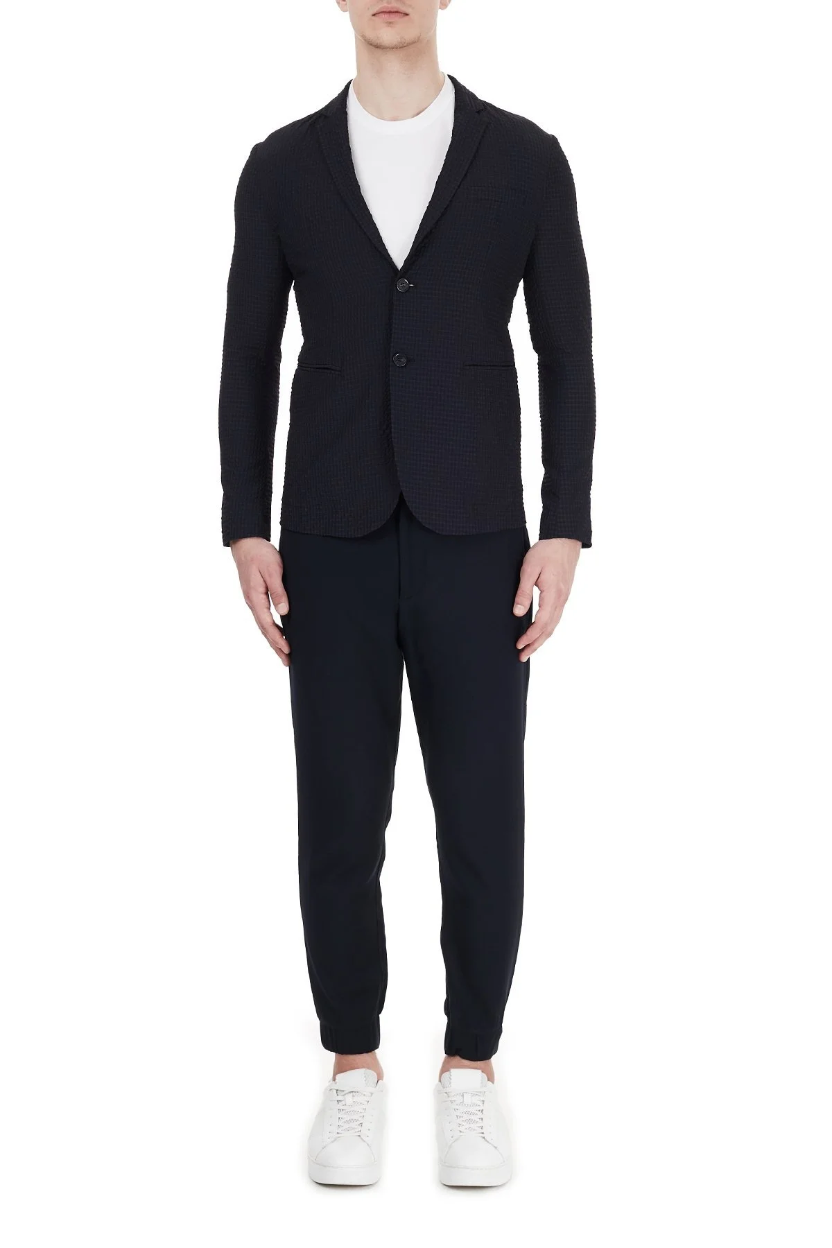 Emporio Armani Düğmeli Cepli Blazer Erkek Ceket 51G620 51306 922 LACİVERT - 11