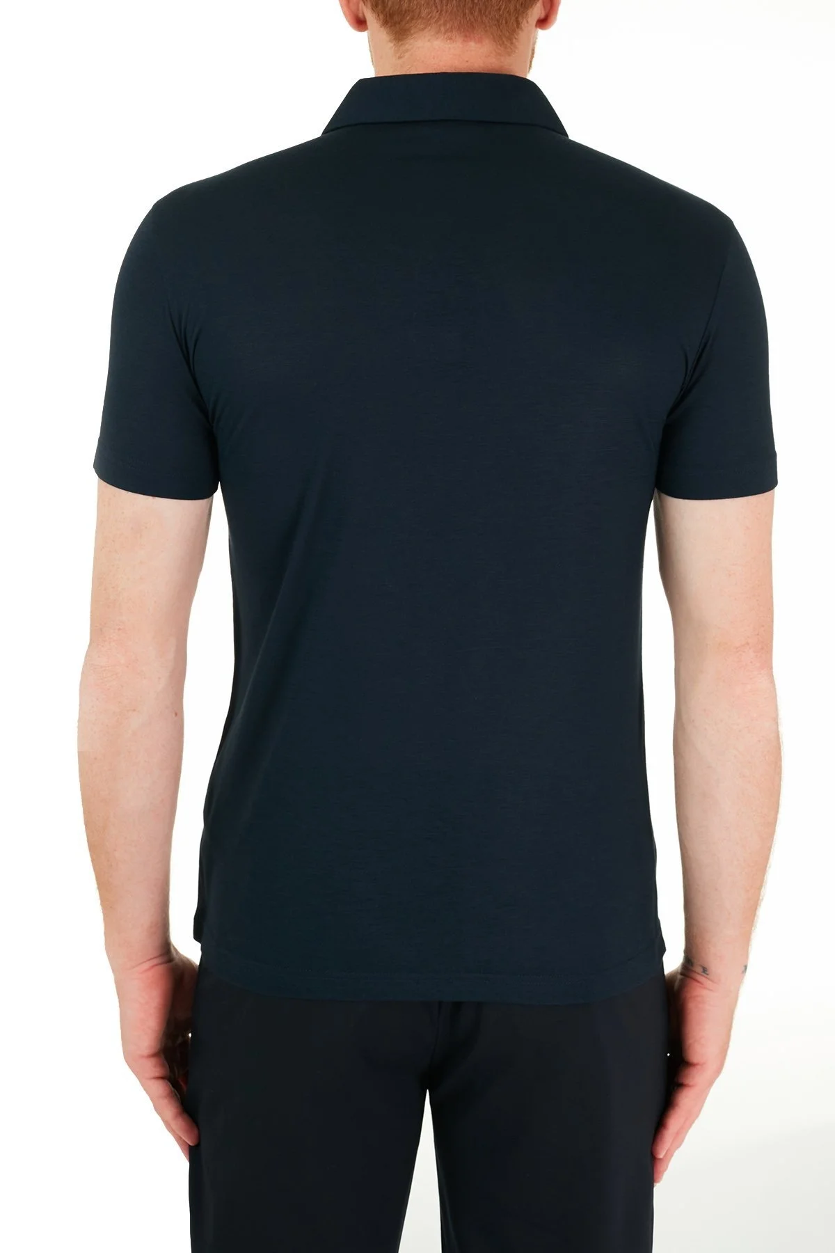Emporio Armani T Shirt Erkek Polo 8N1F8W 1JQ2Z 0922 LACİVERT - 2
