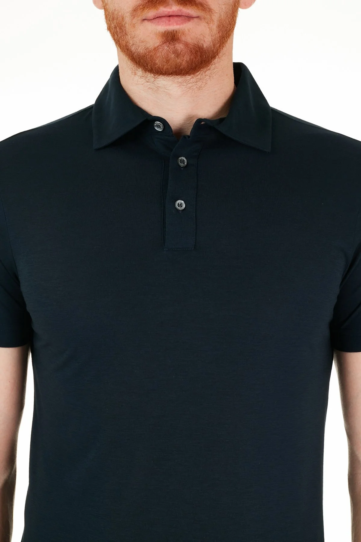 Emporio Armani T Shirt Erkek Polo 8N1F8W 1JQ2Z 0922 LACİVERT - 6