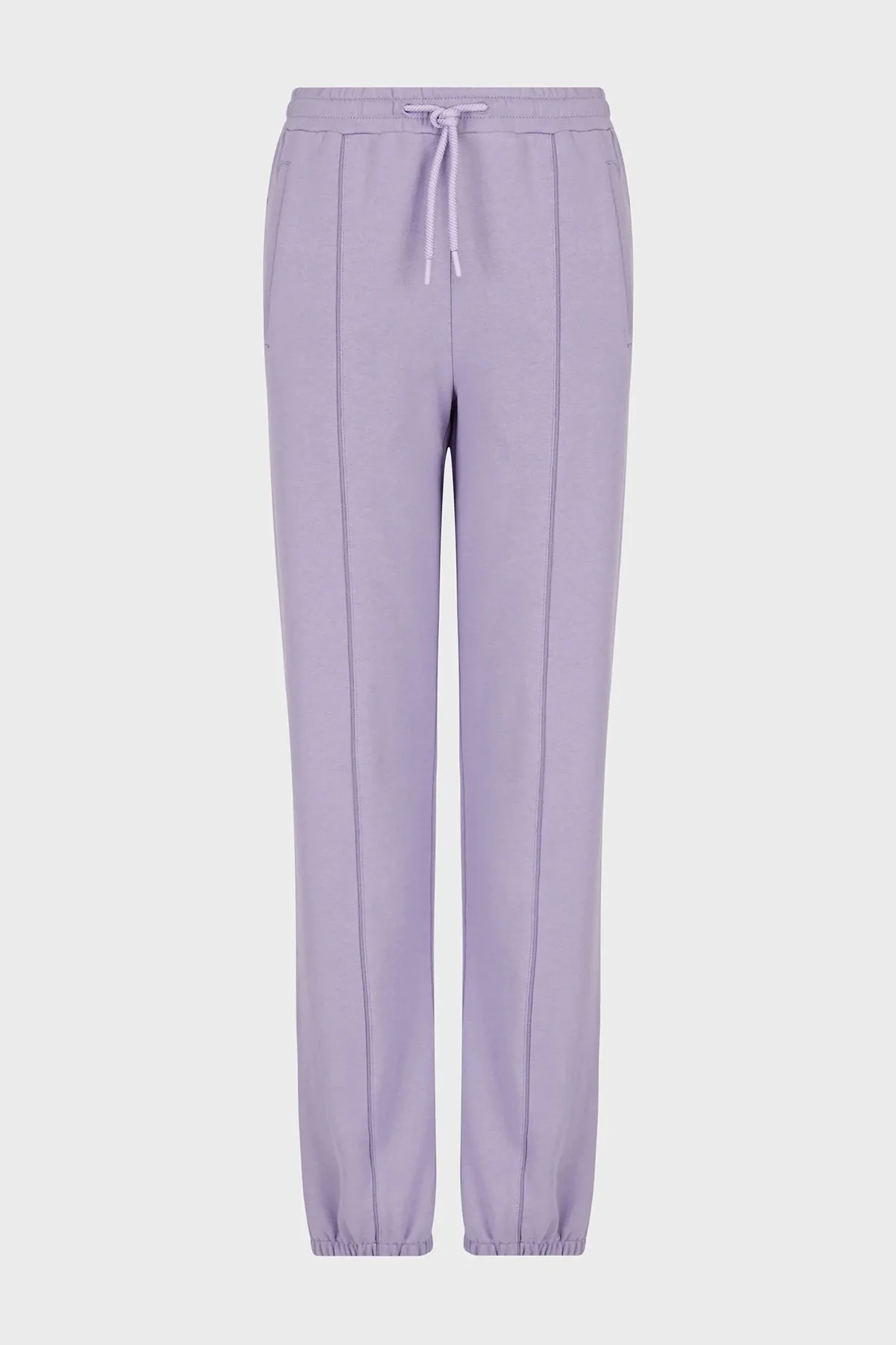 Emporio Armani Elastik Bel Bantlı Rahat Kalıp Cepli Jogger Bayan Pantolon 6L2P7B 2J49Z 0831 LİLA - 9