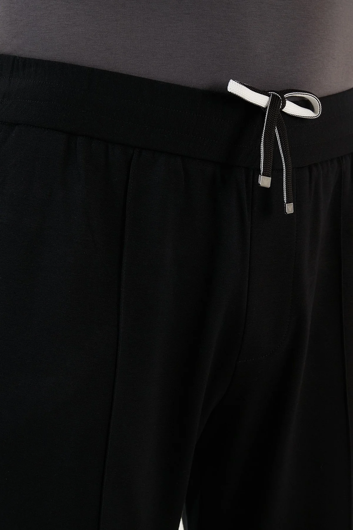 Emporio Armani Elastik Bel Relaxed Fit Cepli Erkek Pantolon 8N1PL6 1JEZZ 0999 SİYAH - 5