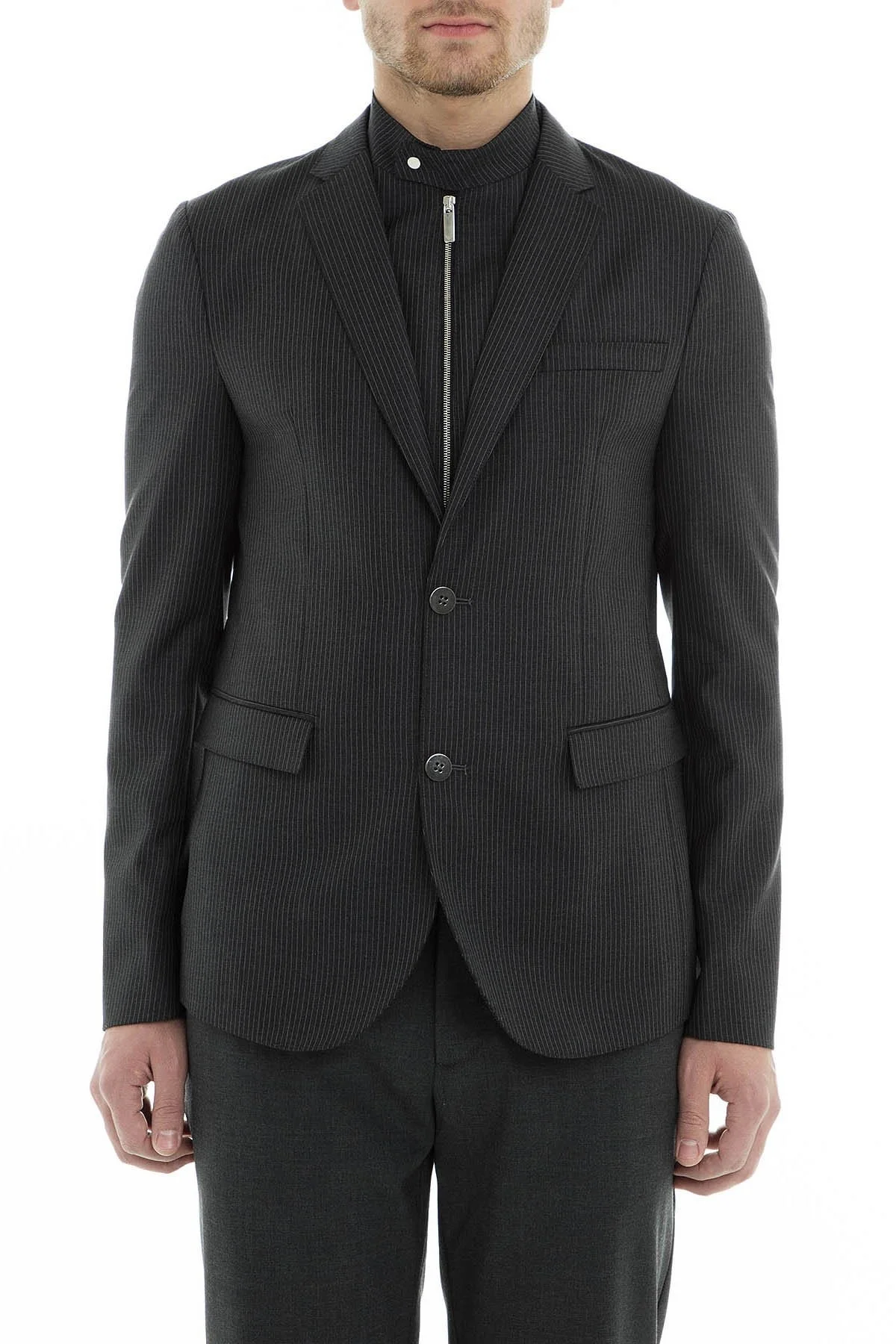 Emporio Armani Erkek Ceket 21G430 21121 632 GRİ - 1