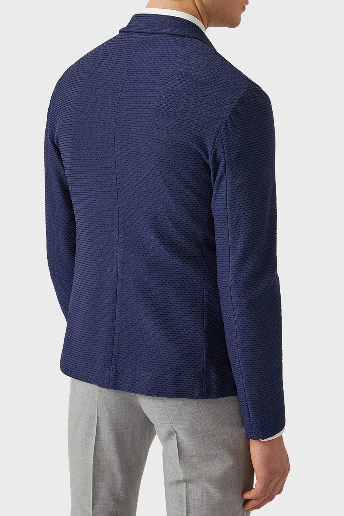 Emporio Armani Düğmeli Slim Fit Blazer Erkek Ceket 3Z1G6T 1J1GZ LACİVERT - 2